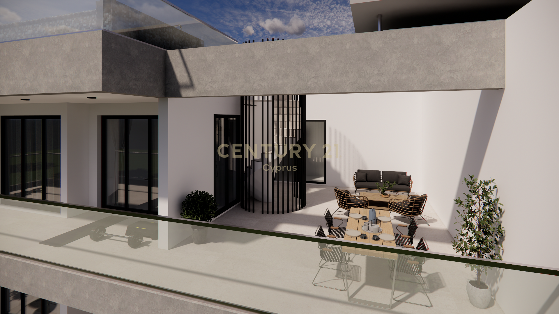 2 bedrooms Penthouse in Mersinies, Germasogeia, Limassol, Cyprus No. 53581