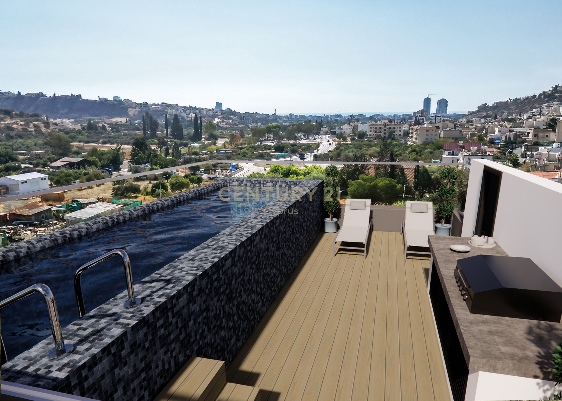 2 chambres Penthouse à Mersinies, Germasogeia, Limassol, Chypre No. 53582