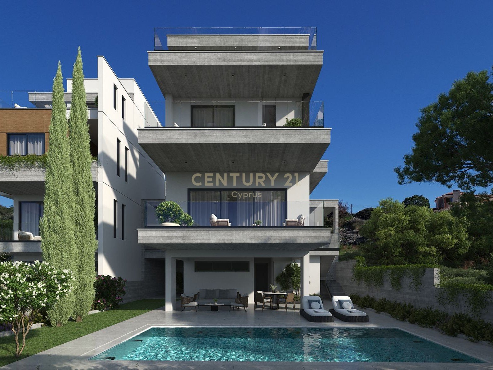 4 chambres Villa à Agios Athanasios, Limassol, Chypre No. 56077