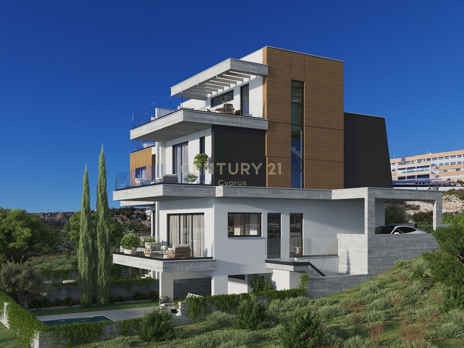4 chambres Villa à Agios Athanasios, Limassol, Chypre No. 56077