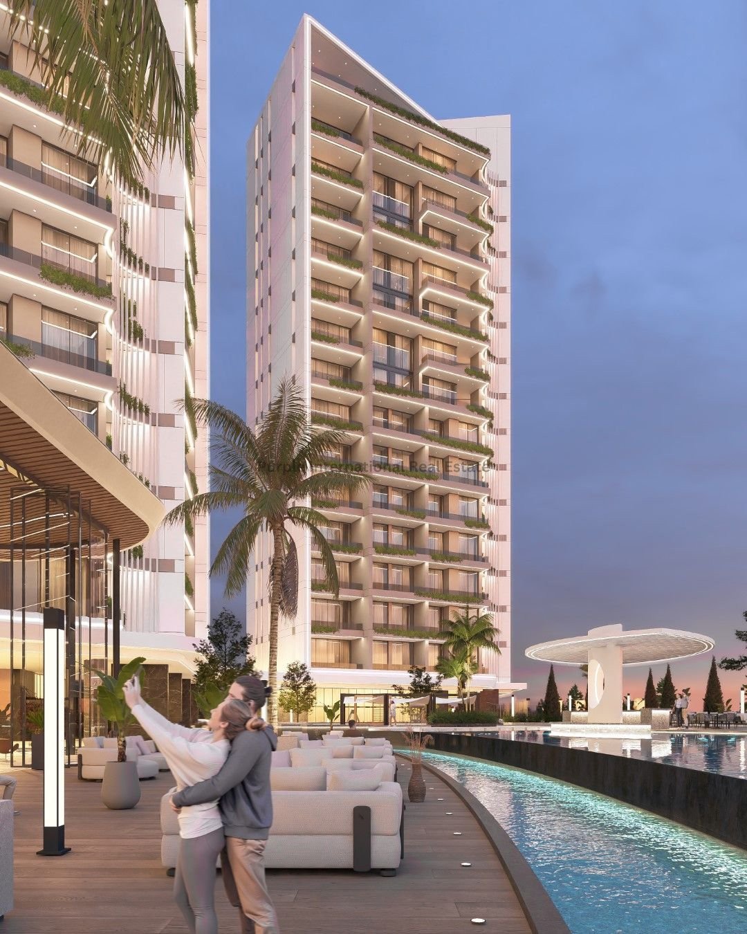 1 dormitorio Apartamento en Livadia, Larnaka, Chipre No. 37465