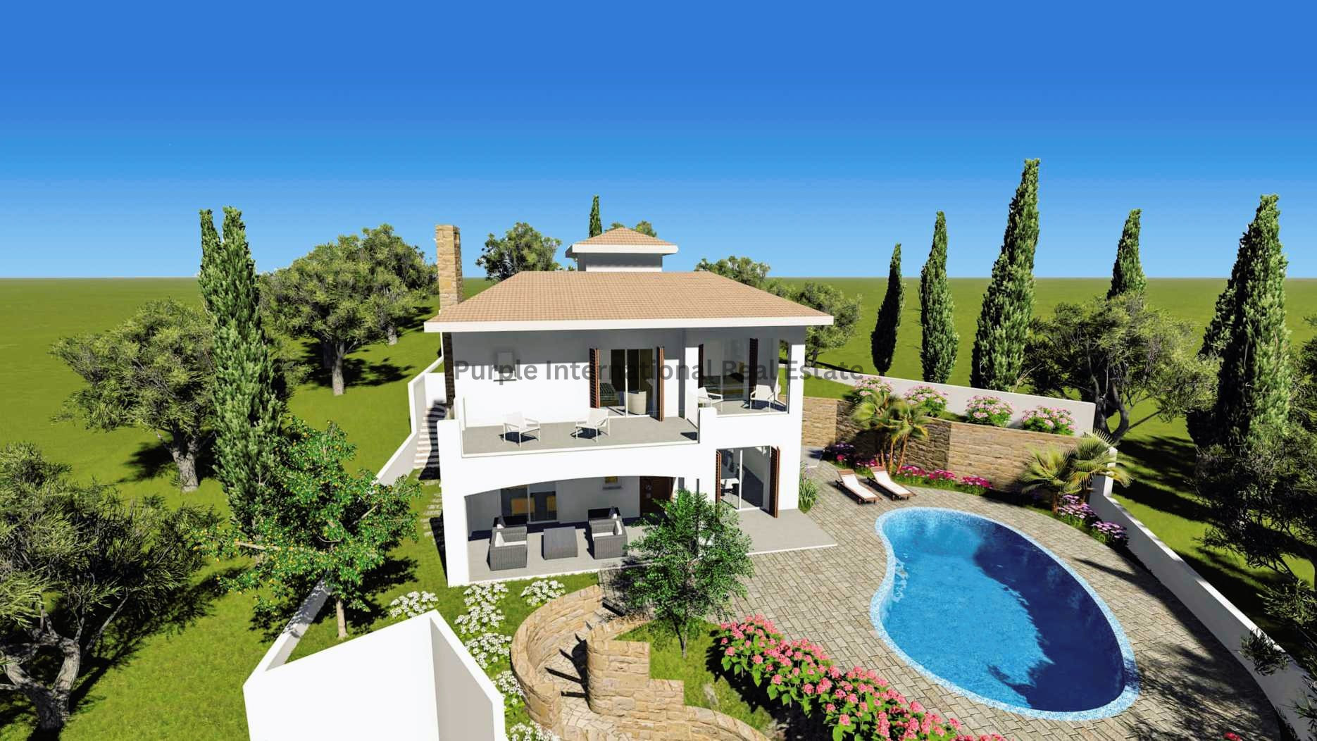 4 bedrooms Villa in Tala, Paphos, Cyprus No. 8143