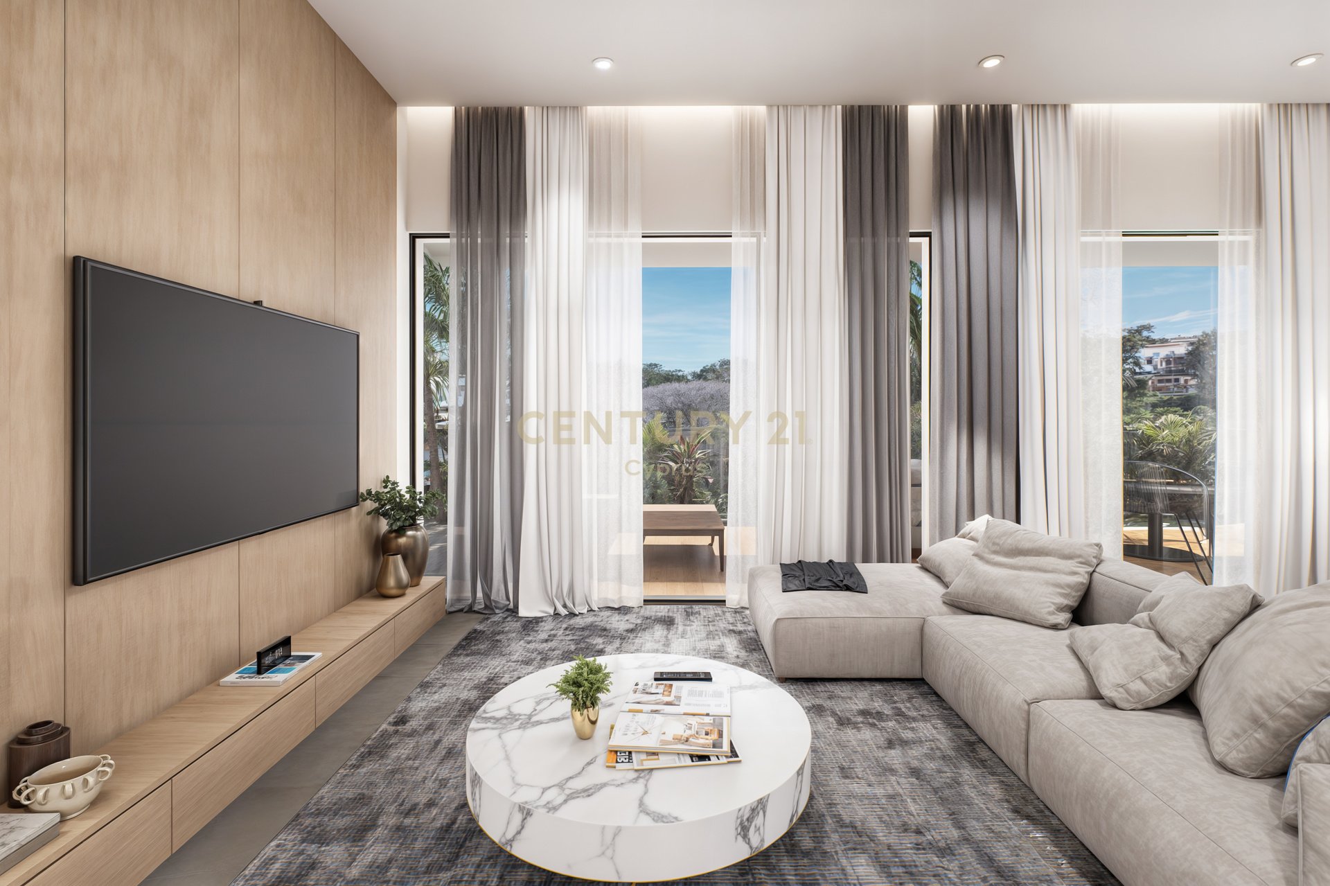 3 dormitorios Apartamento en Moutallos, Paphos, Chipre No. 56277