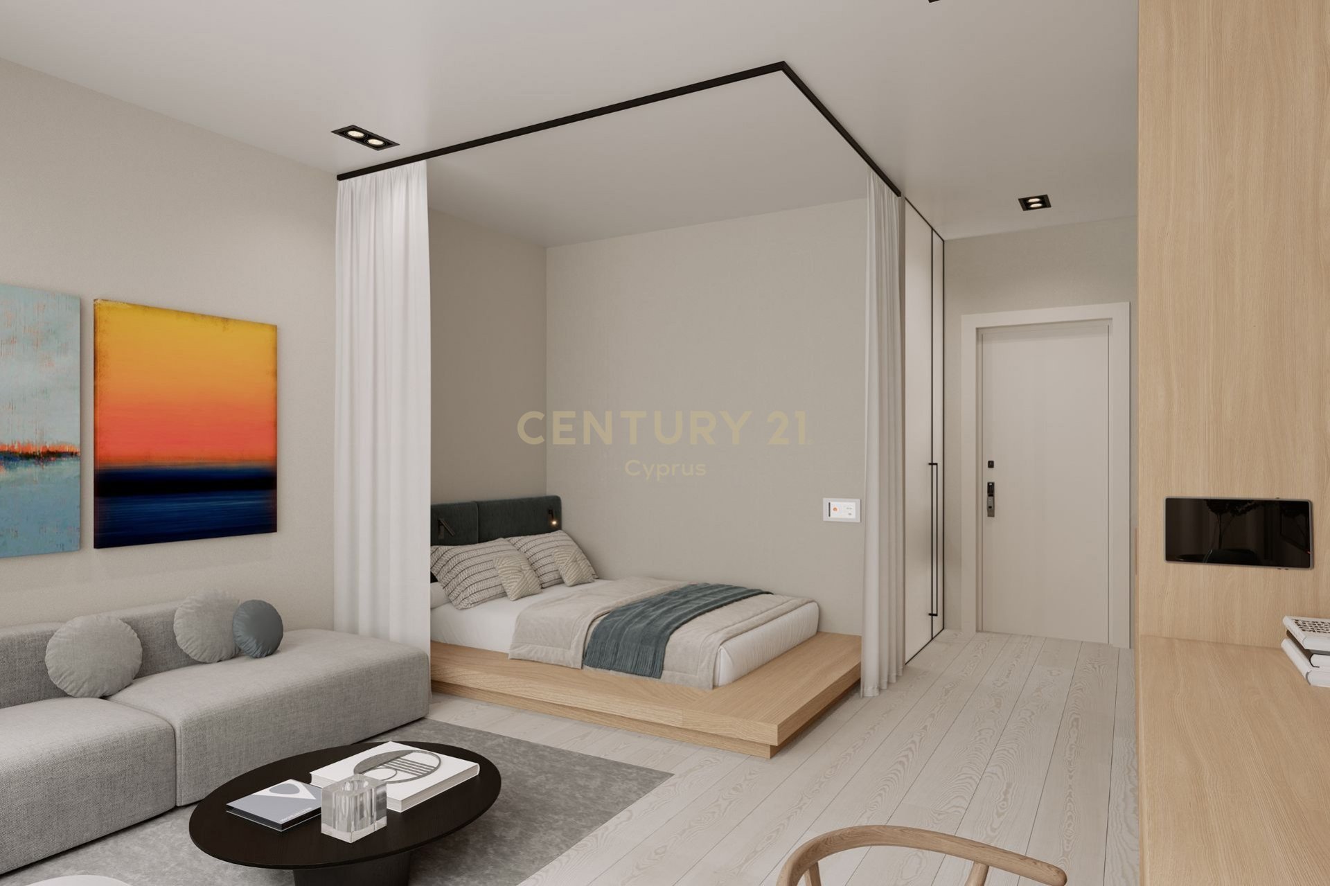 1 dormitorio Apartamento en Limassol, Chipre No. 53772