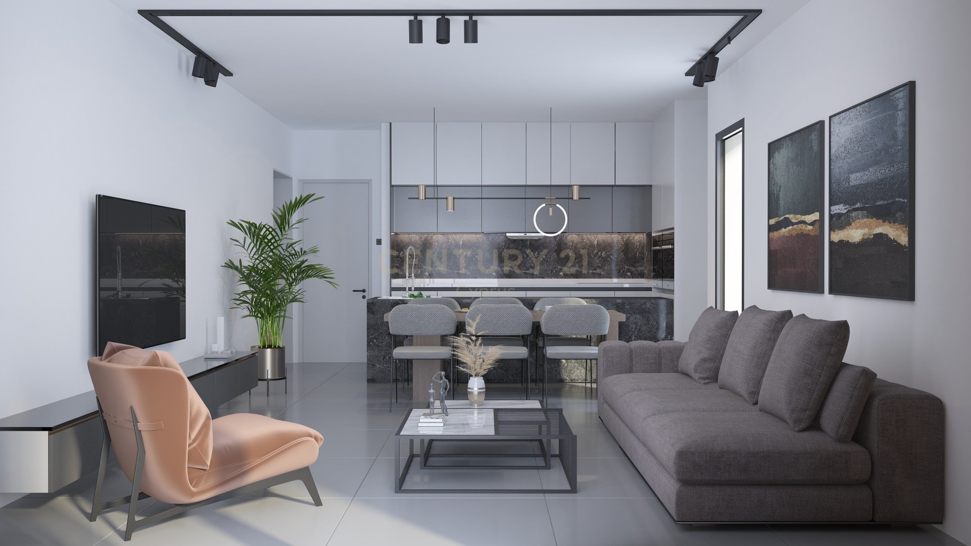 1 dormitorio Apartamento en Strovolos, Nicosia, Chipre No. 53767
