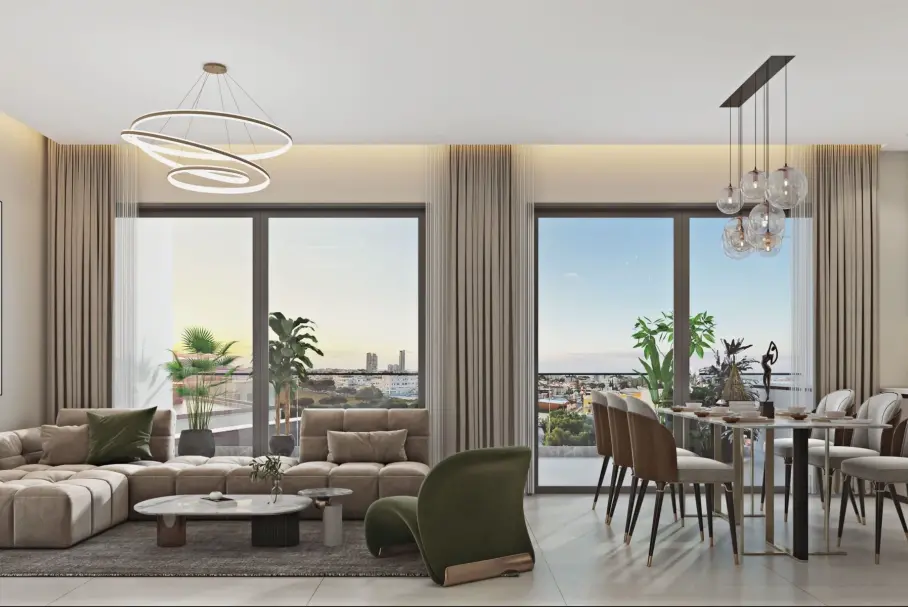 3 dormitorios Apartamento en Germasogeia, Limassol, Chipre No. 35351
