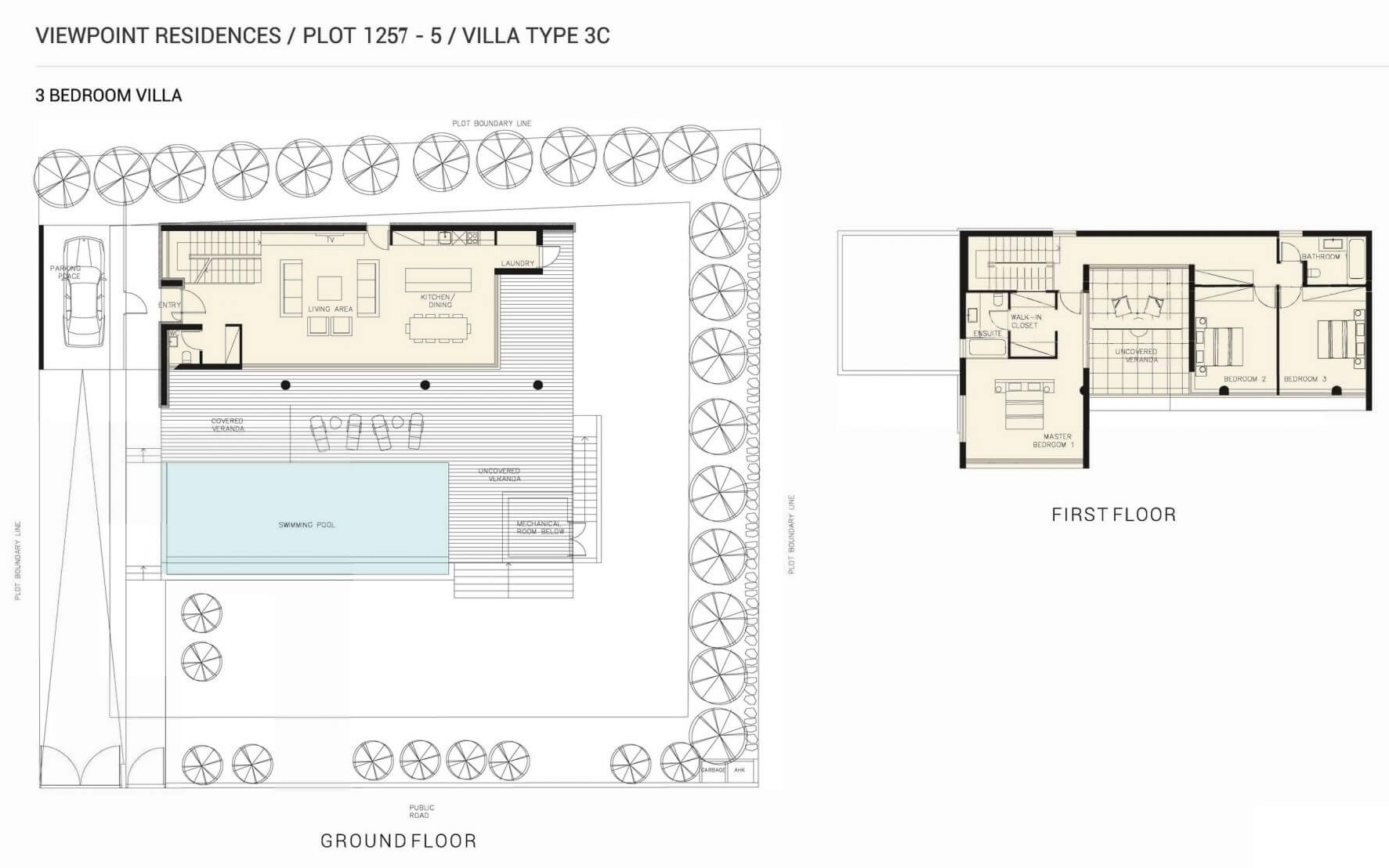 3 bedrooms Villa in Viewpoint Hills Pegeia, Paphos, Cyprus No. 9211