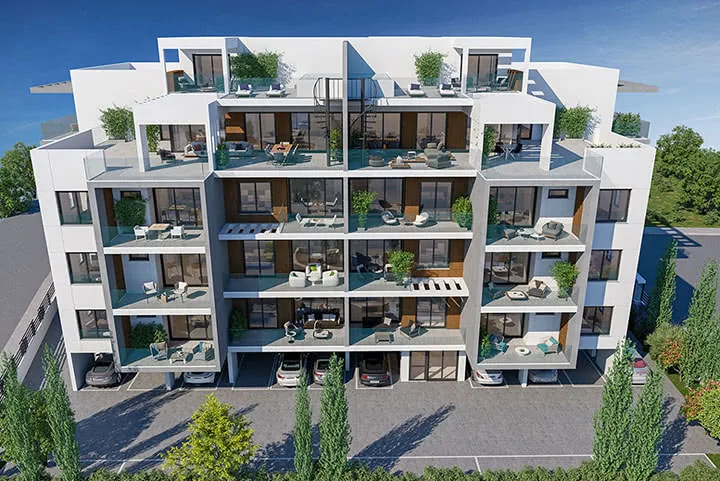 4 dormitorios Apartamento en Germasogeia, Limassol, Chipre No. 4936