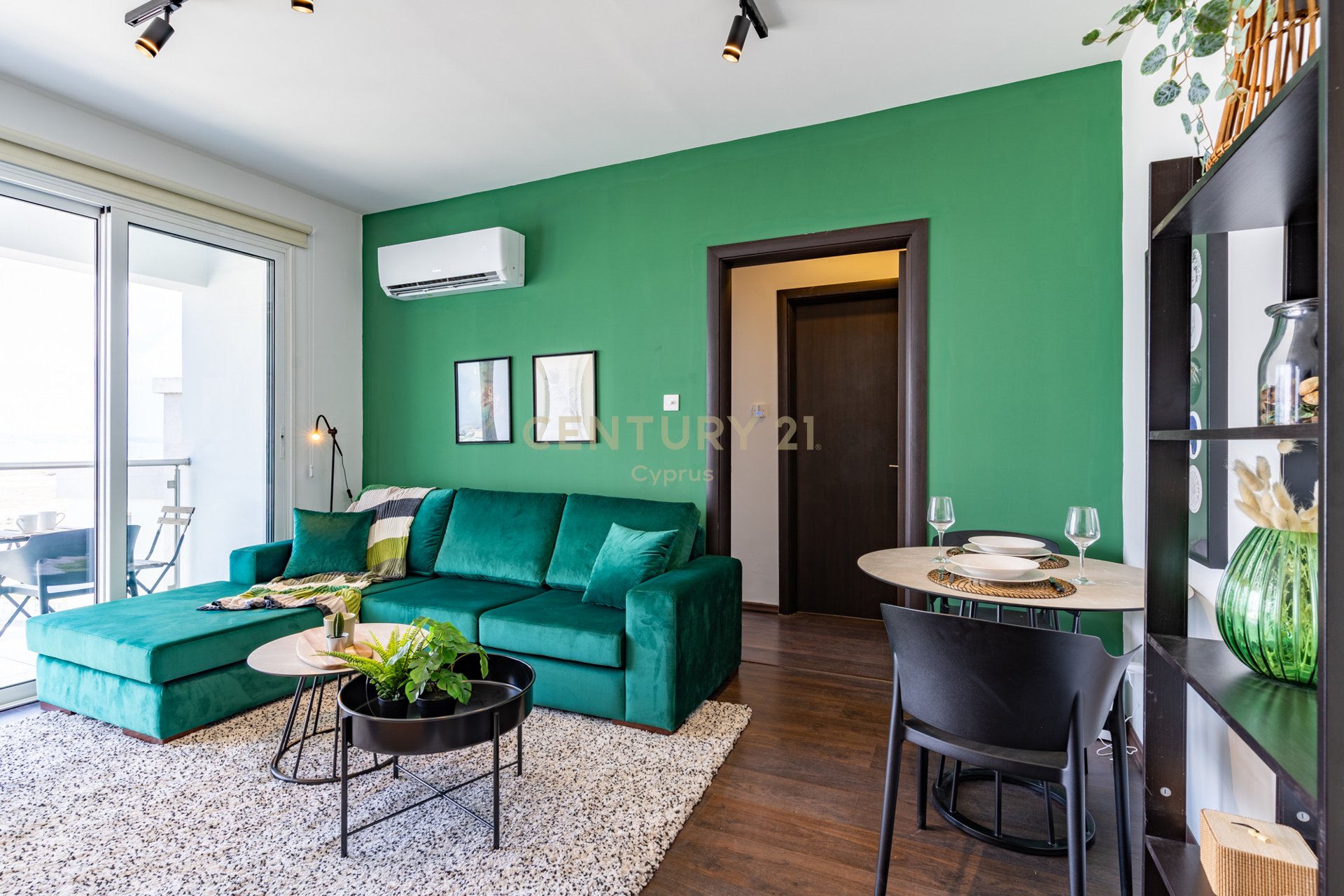 1 dormitorio Apartamento en Larnaca, Larnaka, Chipre No. 57232