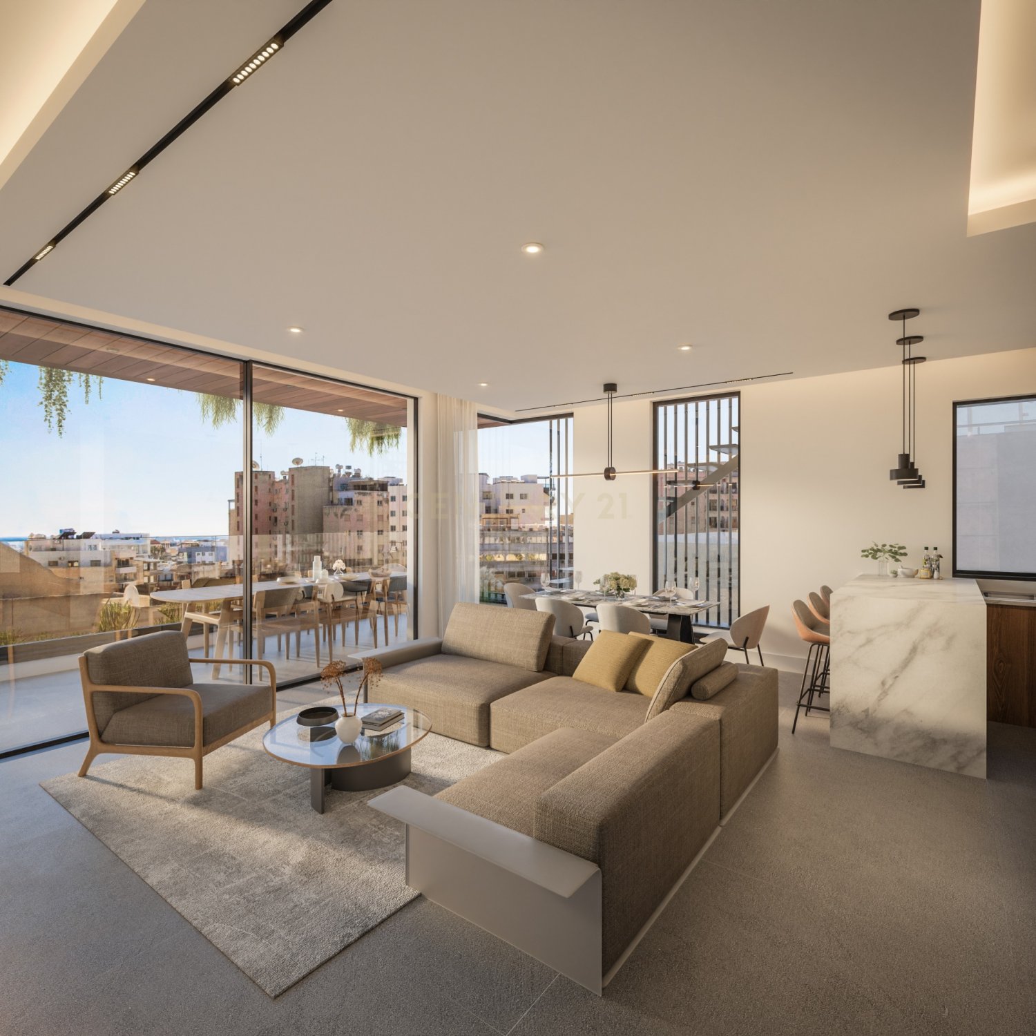 3 bedrooms Penthouse in Agios Nektarios, Limassol, Cyprus No. 55577
