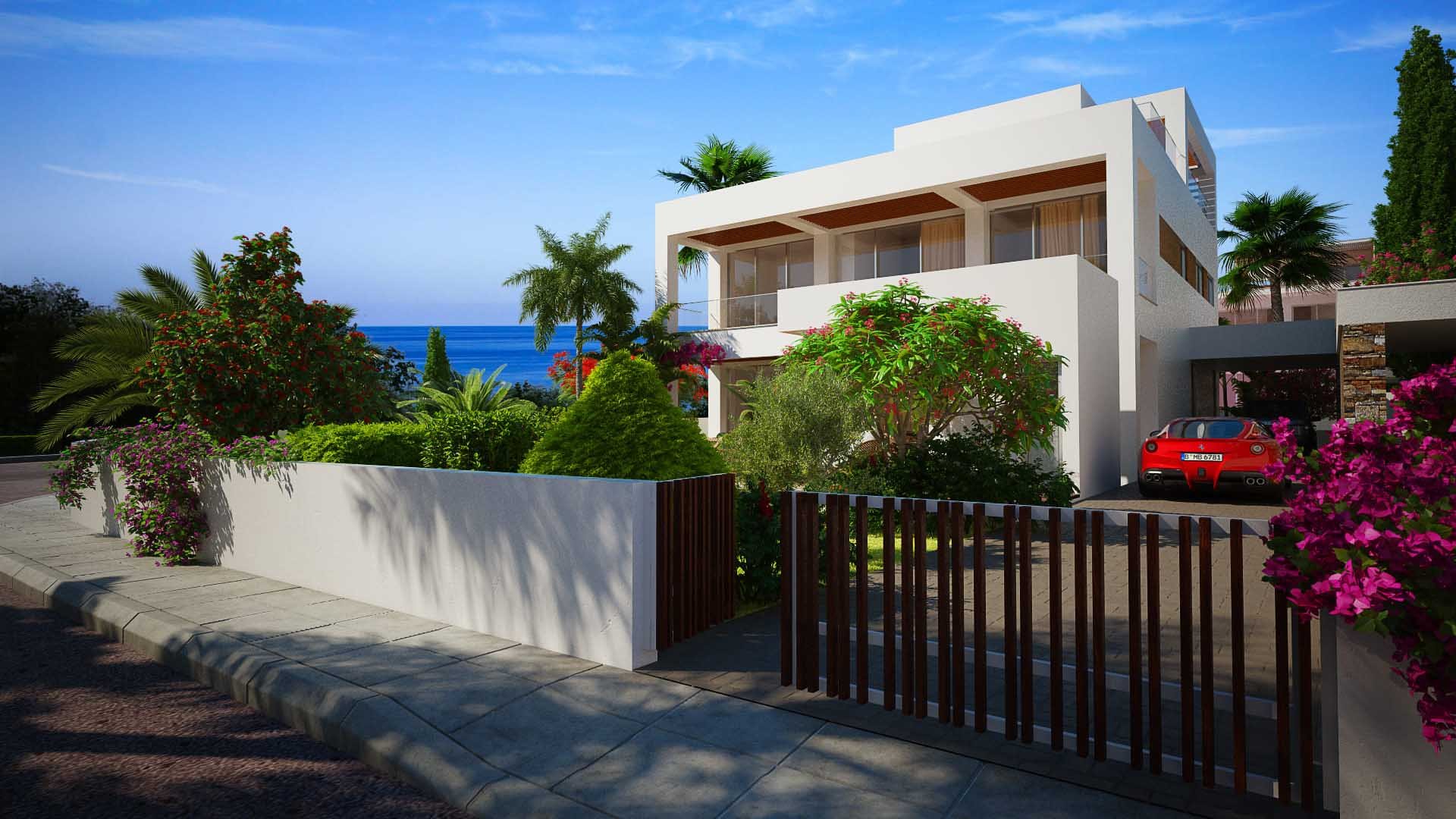 Aquamarine Coastal Villas in Geroskípou, Paphos, Cyprus No. 4473