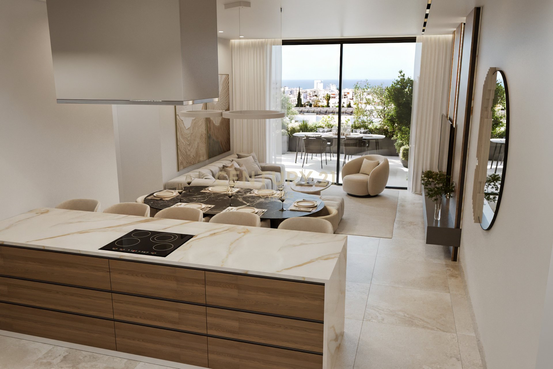 2 chambres Appartement à Germasogeia, Limassol, Chypre No. 55696