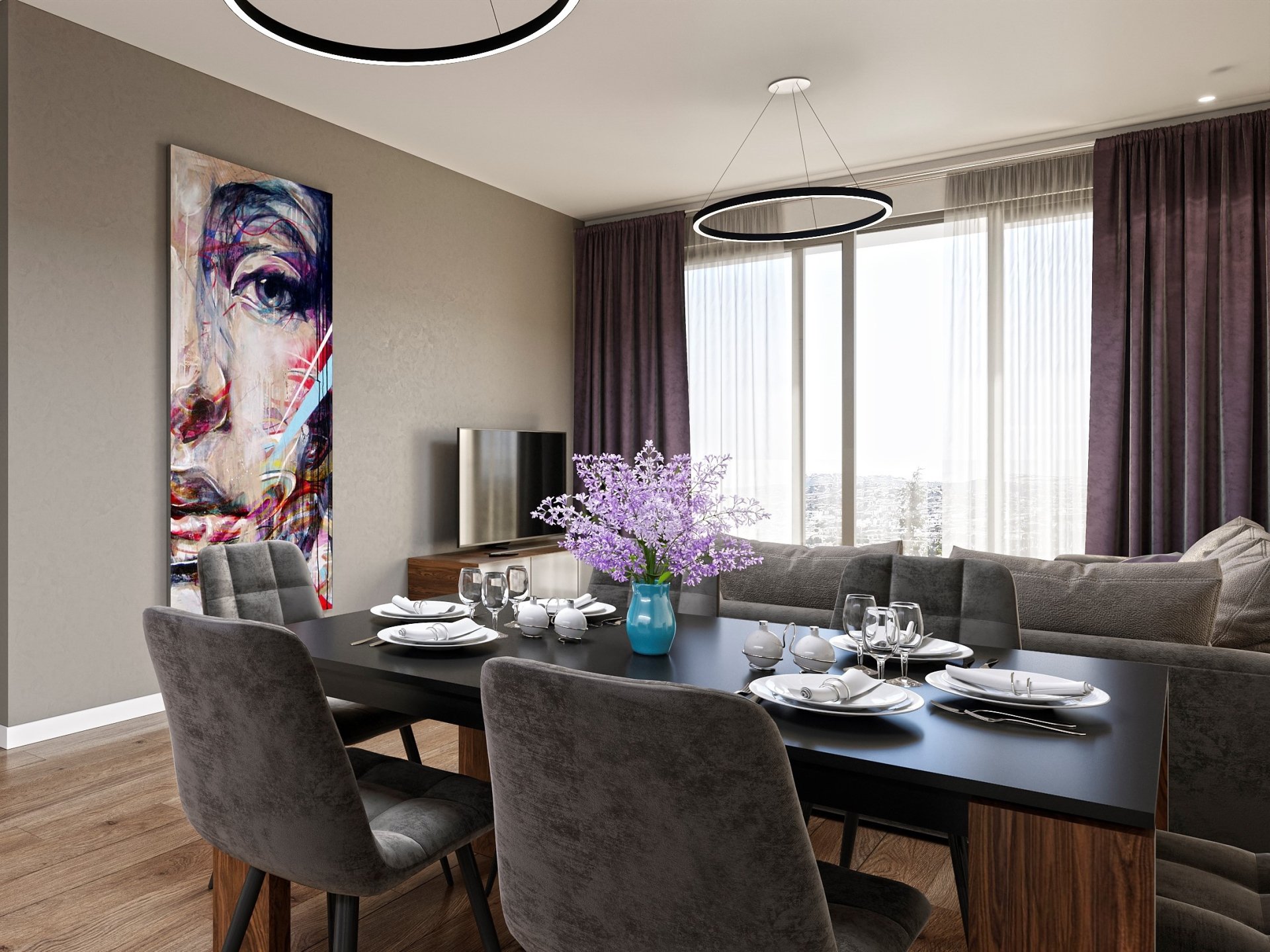 2 bedrooms Penthouse in Mouttagiaka, Limassol, Cyprus No. 56086
