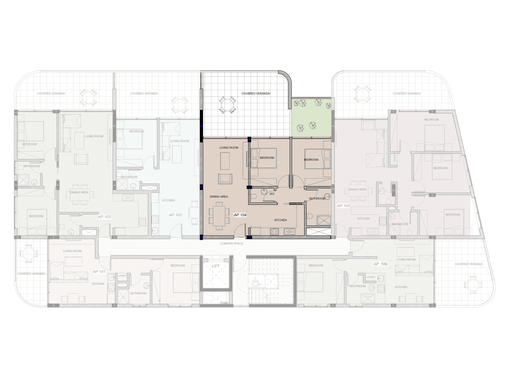 2 dormitorios Apartamento en Limassol, Chipre No. 53351