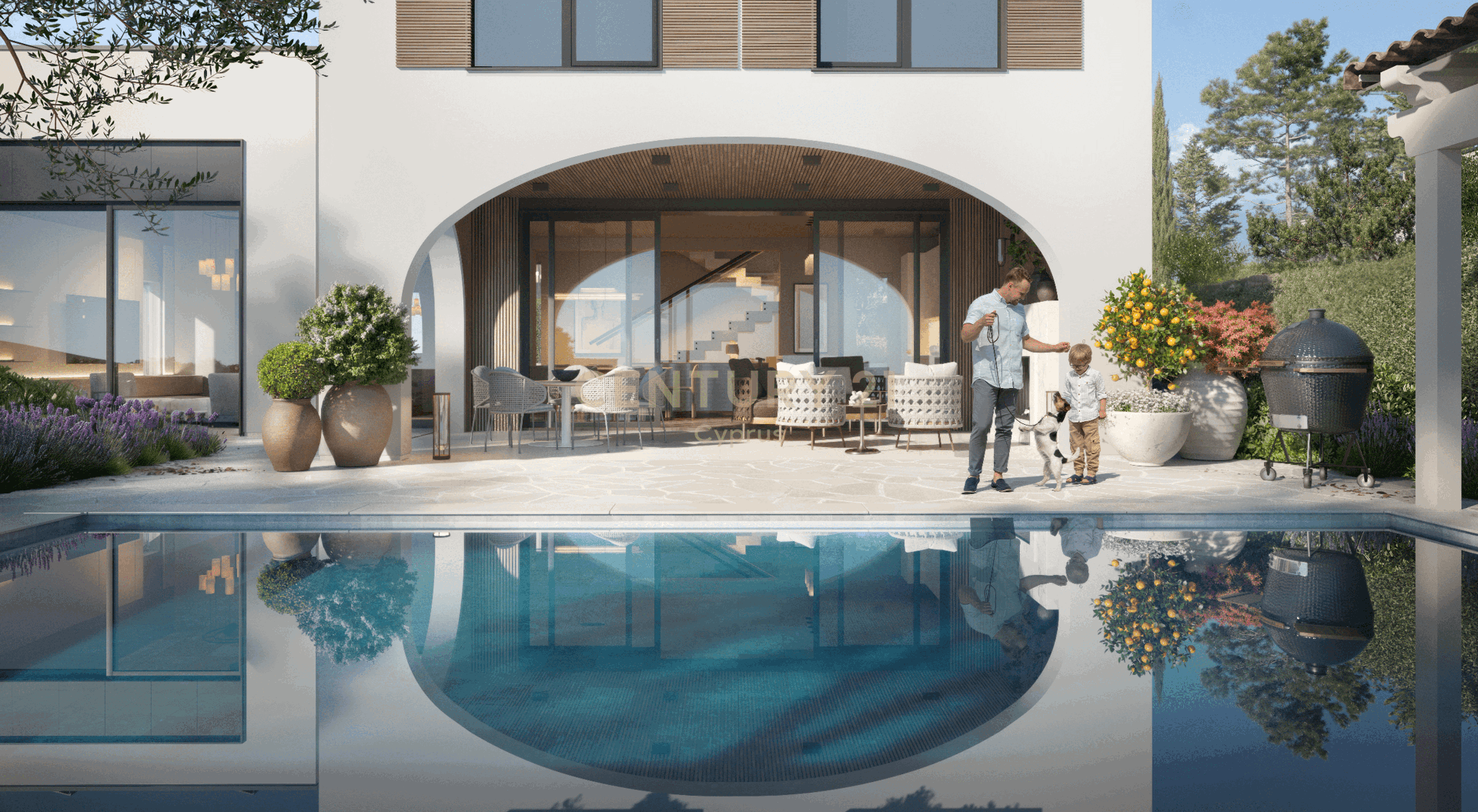 4 chambres Villa à Souni–Zanatzia, Limassol, Chypre No. 55349