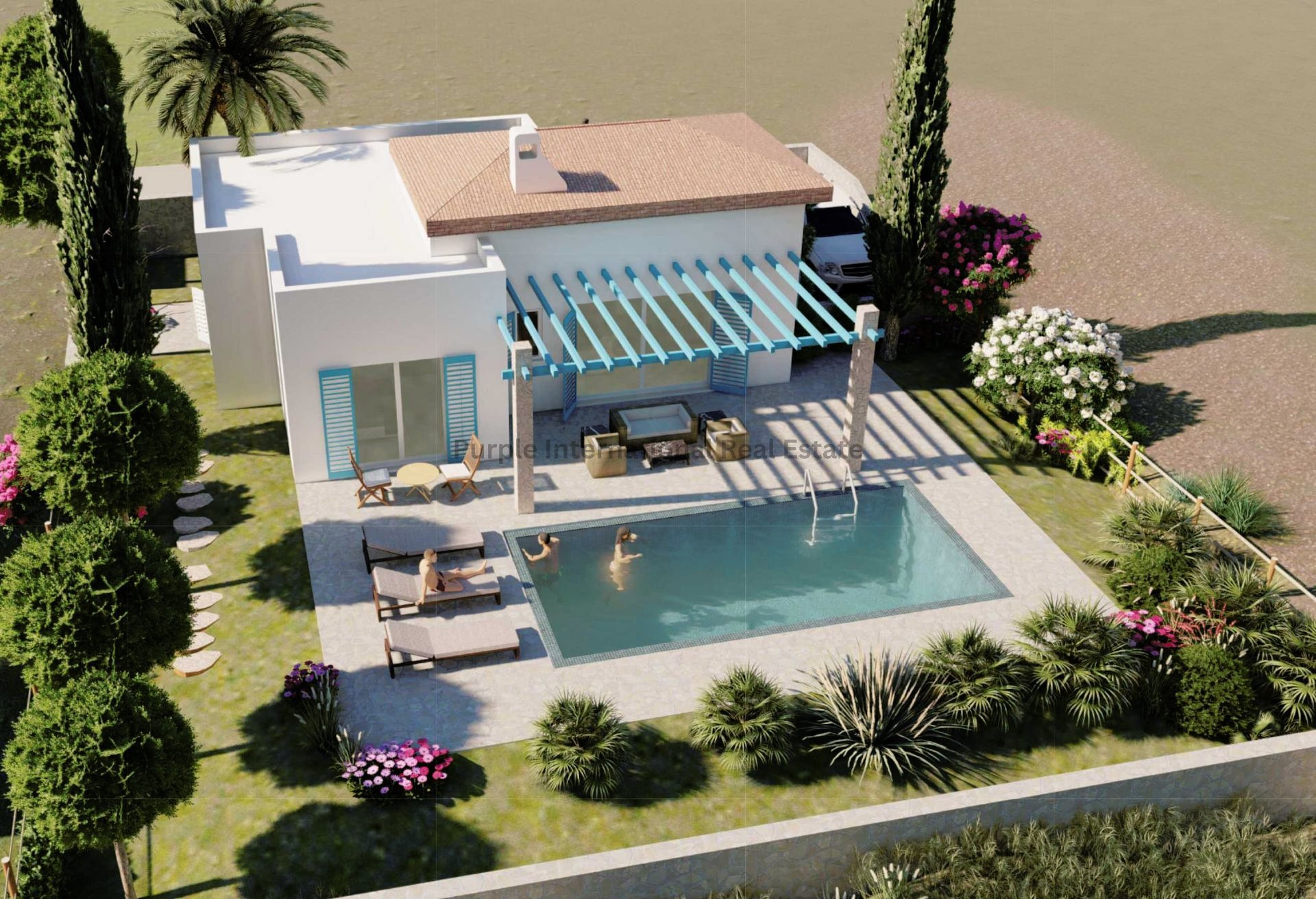 3 dormitorios Bungalow en Souni–Zanatzia, Limassol, Chipre No. 35307