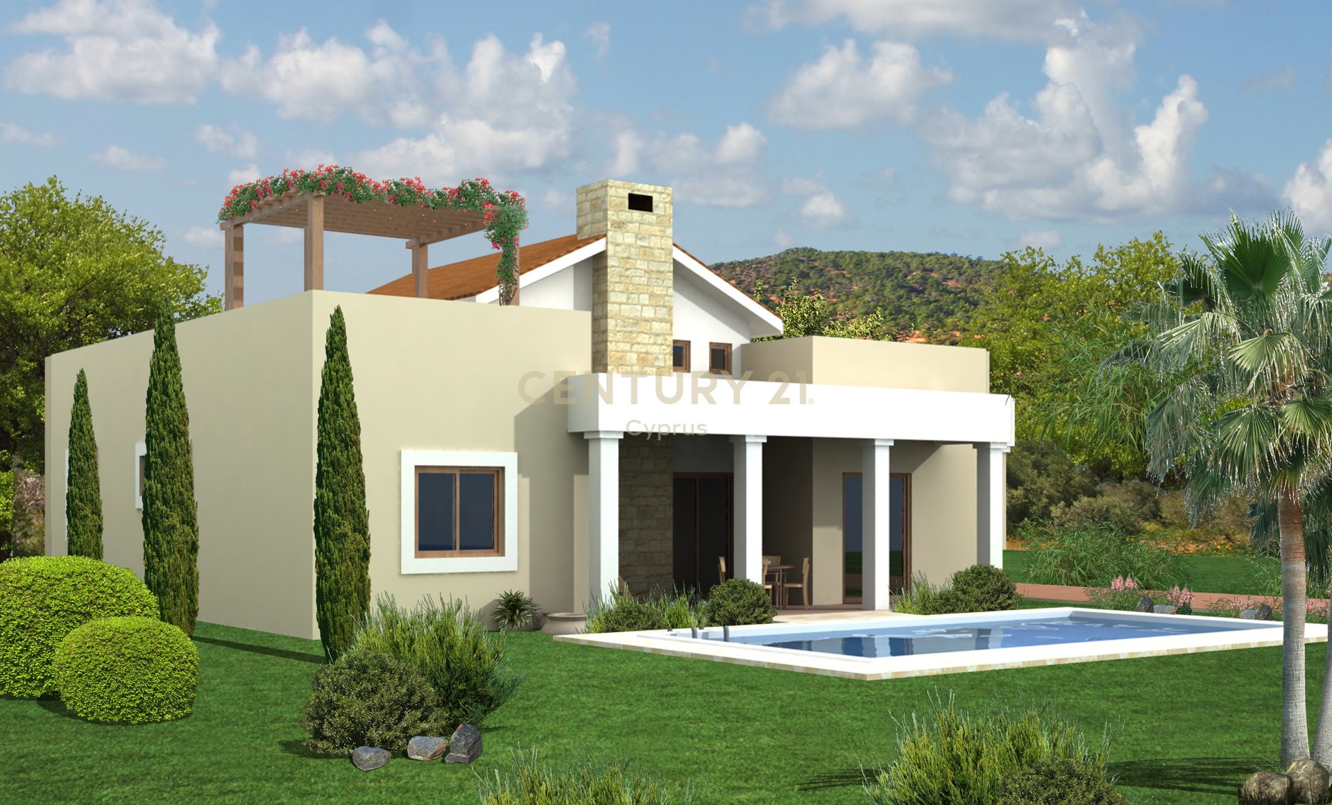 3 dormitorios Villa en Monagroulli, Limassol, Chipre No. 53800