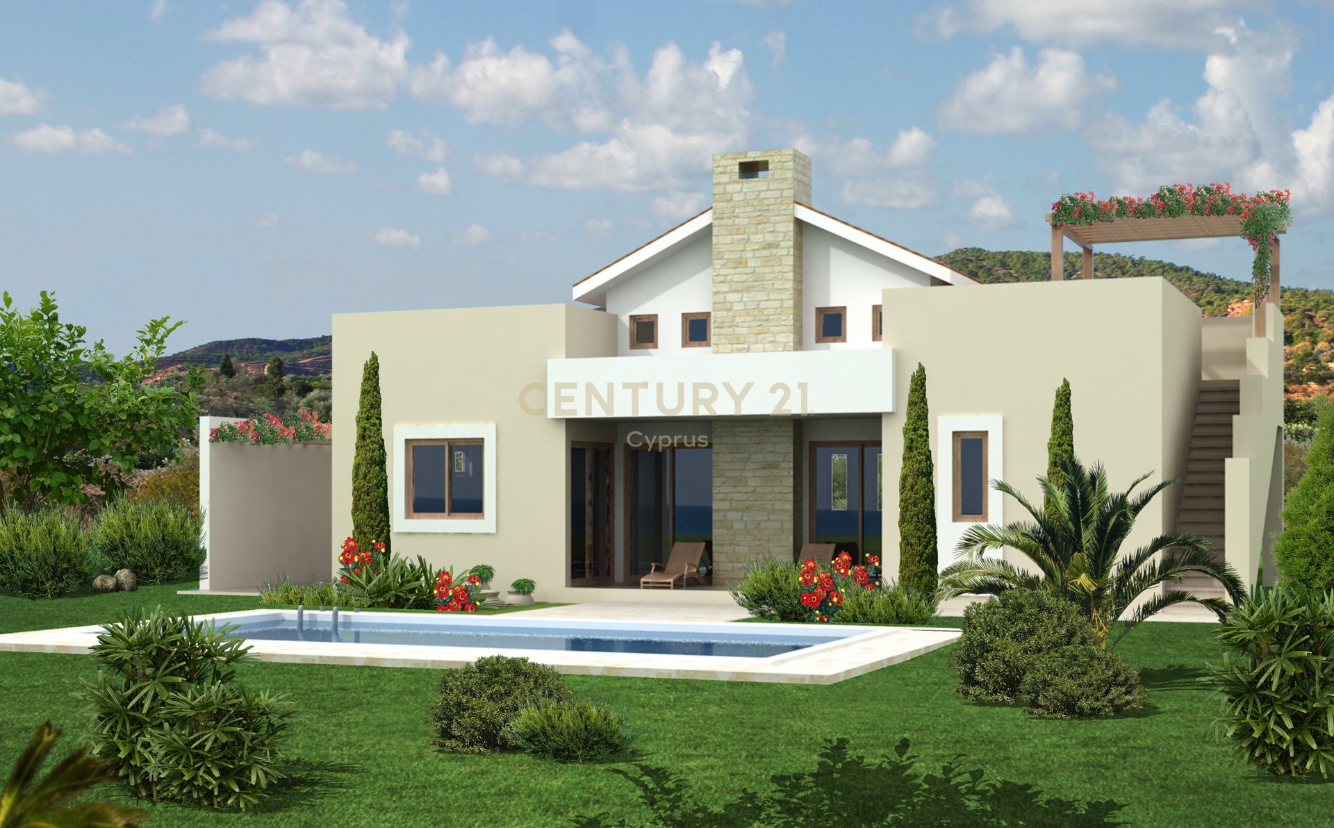 3 dormitorios Villa en Monagroulli, Limassol, Chipre No. 53800