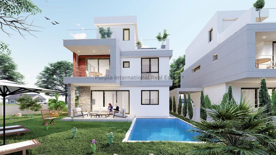 4 dormitorios Villa en Agios Tychonas, Limassol, Chipre No. 58273