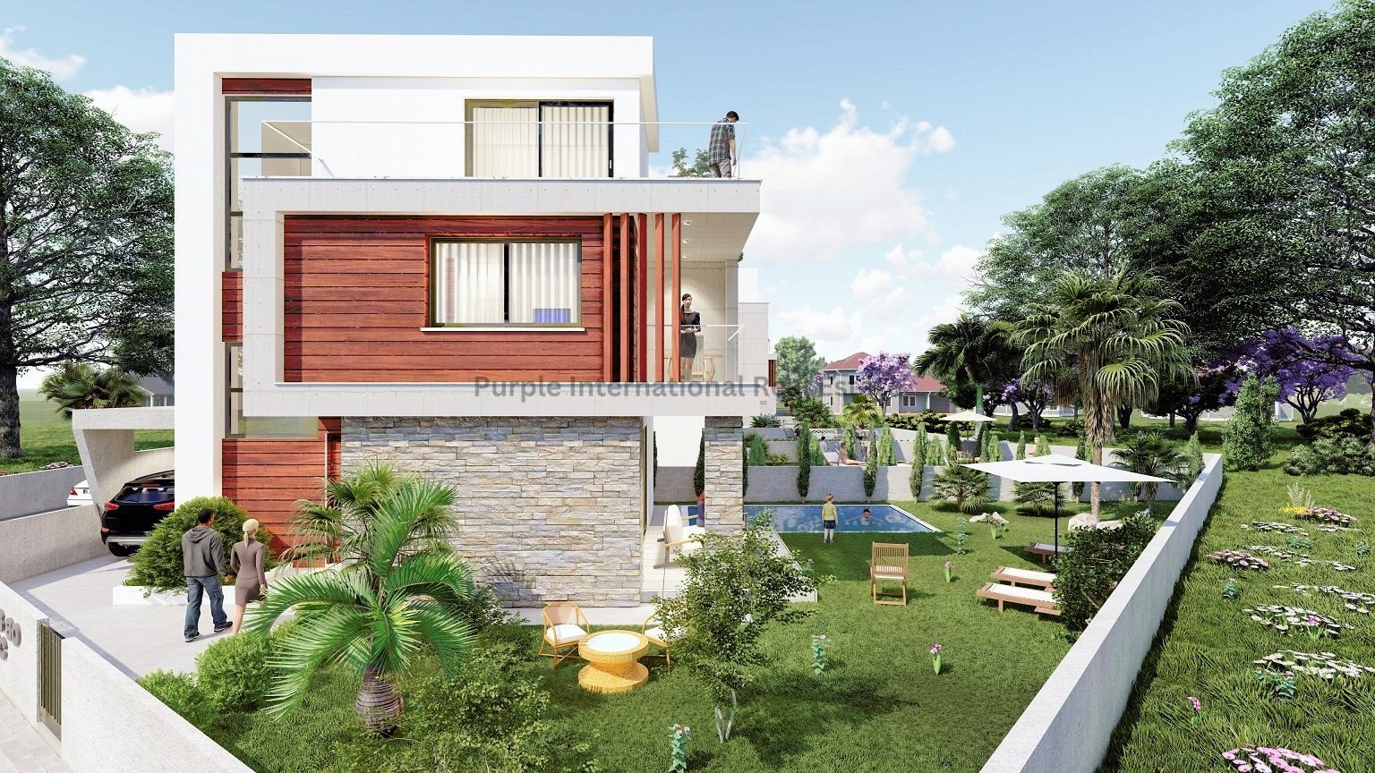 4 dormitorios Villa en Agios Tychonas, Limassol, Chipre No. 58273