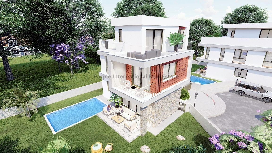 4 dormitorios Villa en Agios Tychonas, Limassol, Chipre No. 58273