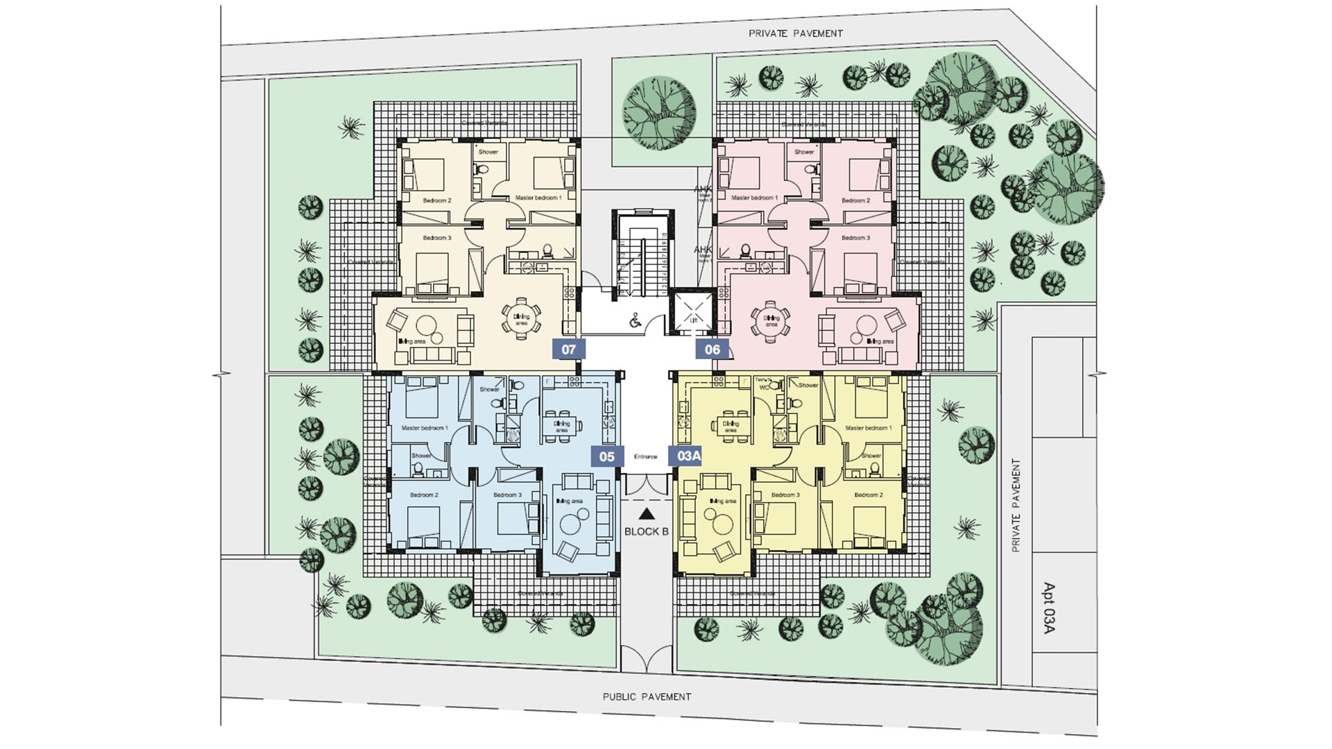 3 dormitorios Apartamento en Onero Residences Paphos, Chipre No. 4502