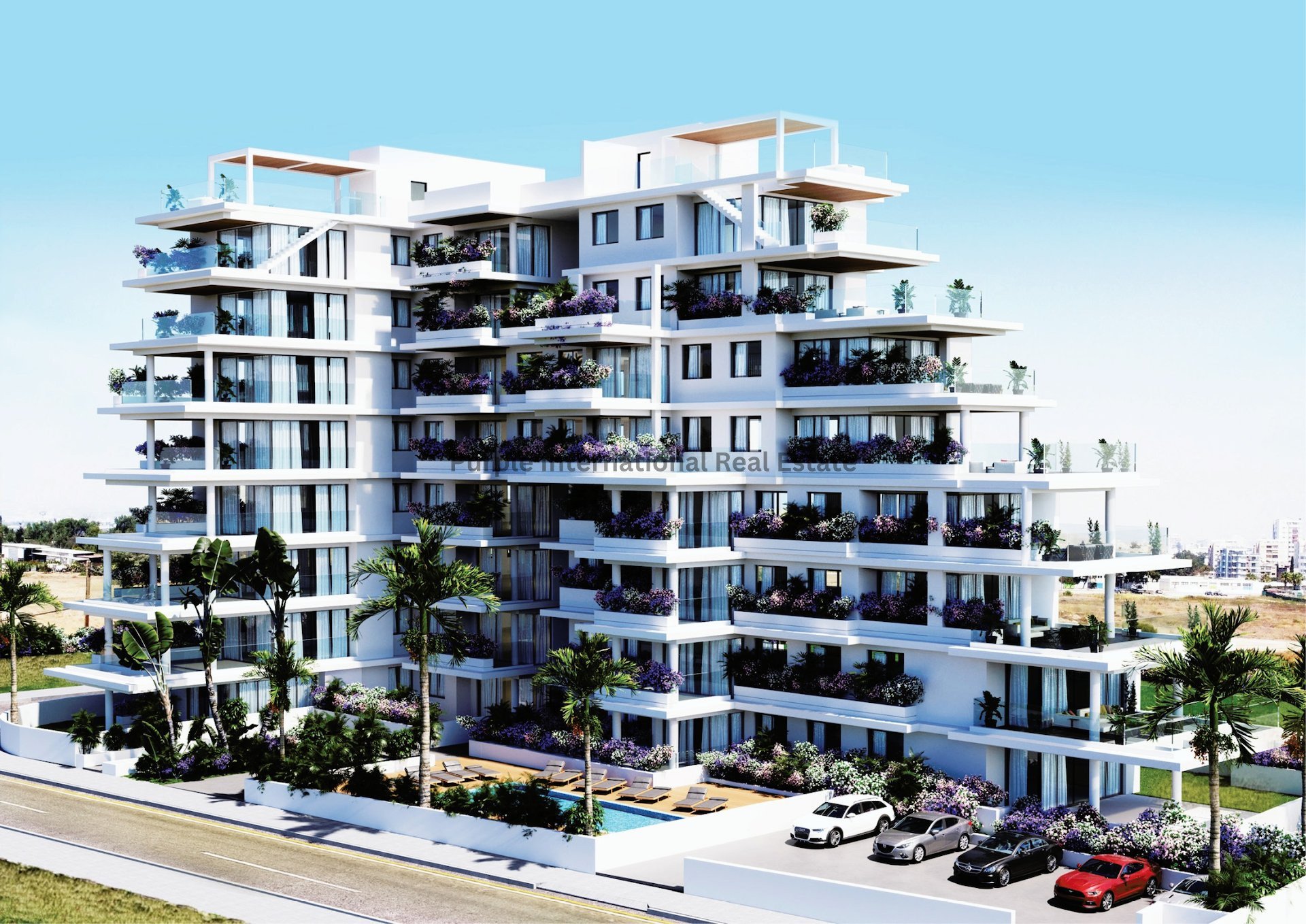 2 bedrooms Apartment in Larnaca, Larnaka, Cyprus No. 8513