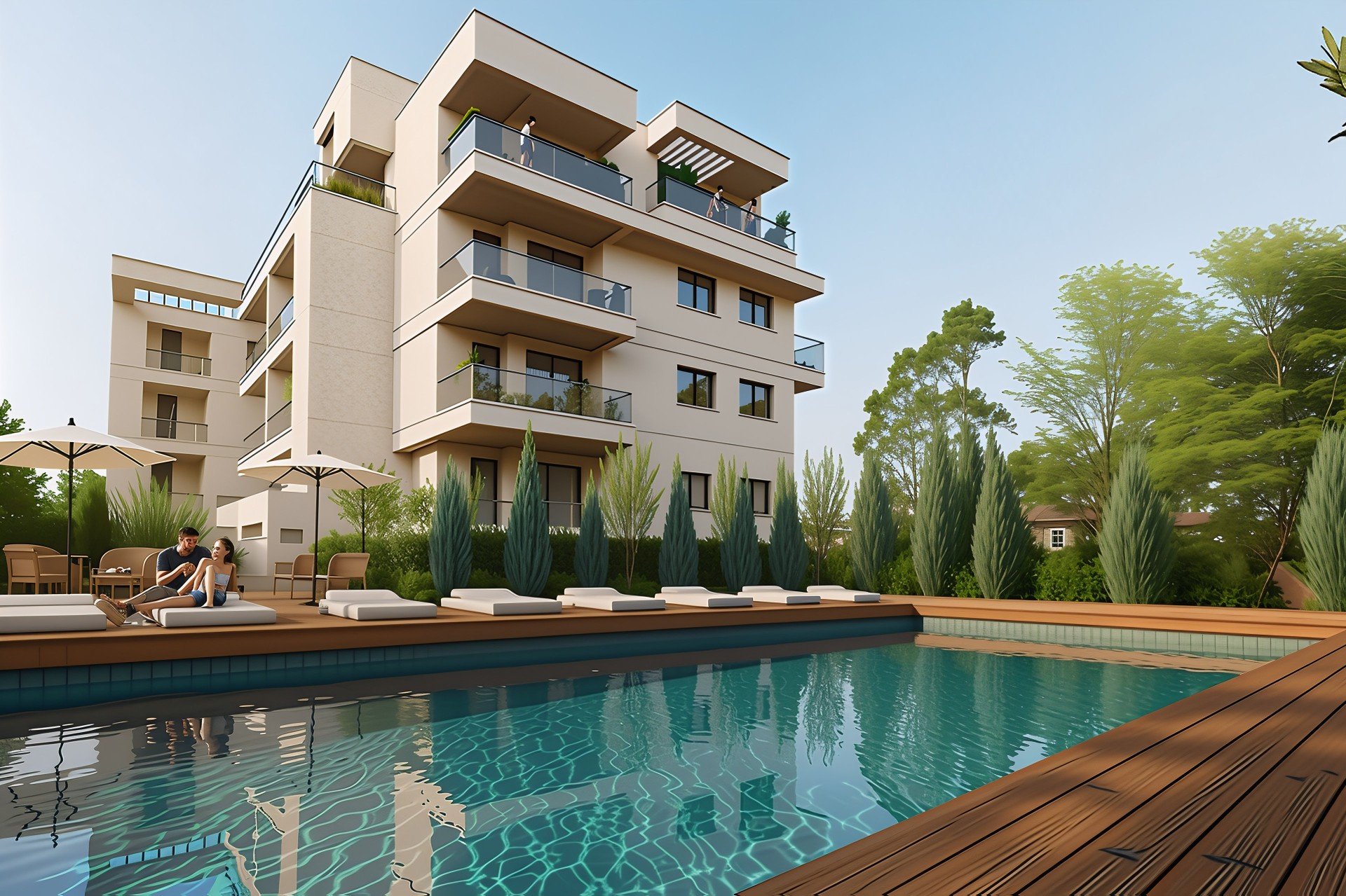 2 chambres Appartement à Zakaki, Limassol, Chypre No. 46896