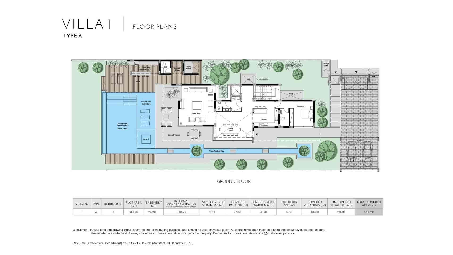 4 bedrooms Villa in CALMA VILLAS Polis, Paphos, Cyprus No. 5391