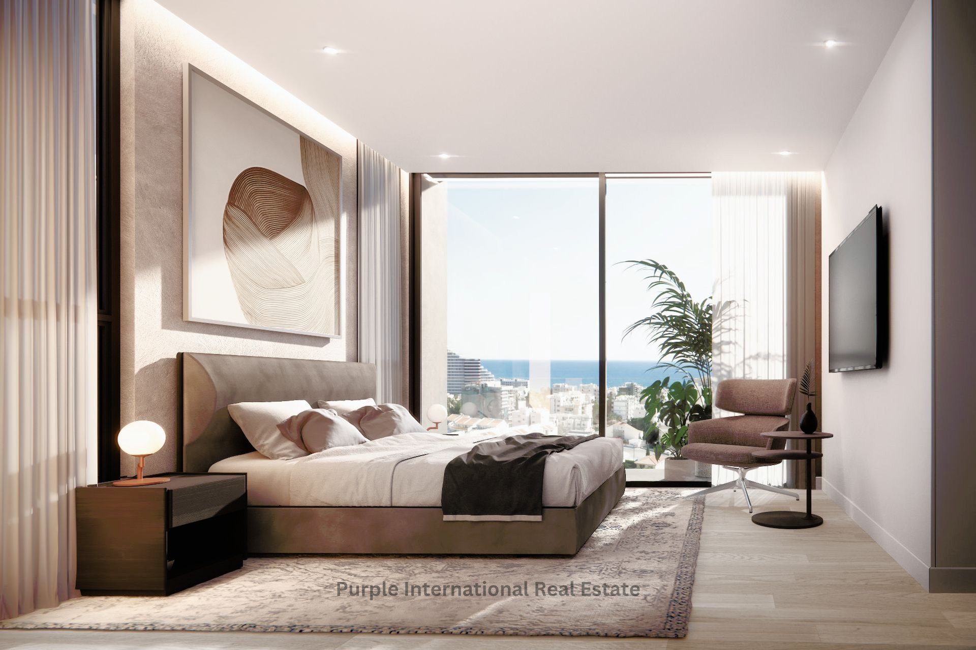 1 dormitorio Apartamento en Potamos tis Germasogeias, Germasogeia, Limassol, Chipre No. 36049