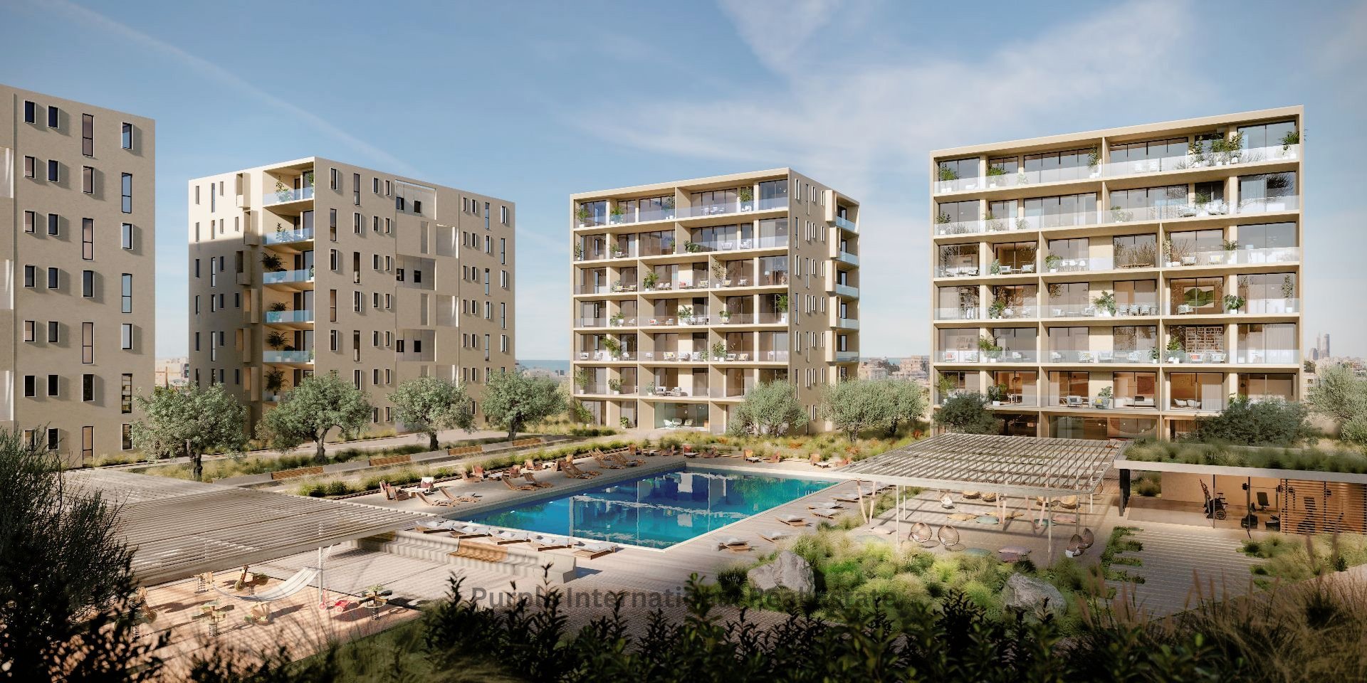 1 dormitorio Apartamento en Potamos tis Germasogeias, Germasogeia, Limassol, Chipre No. 36049