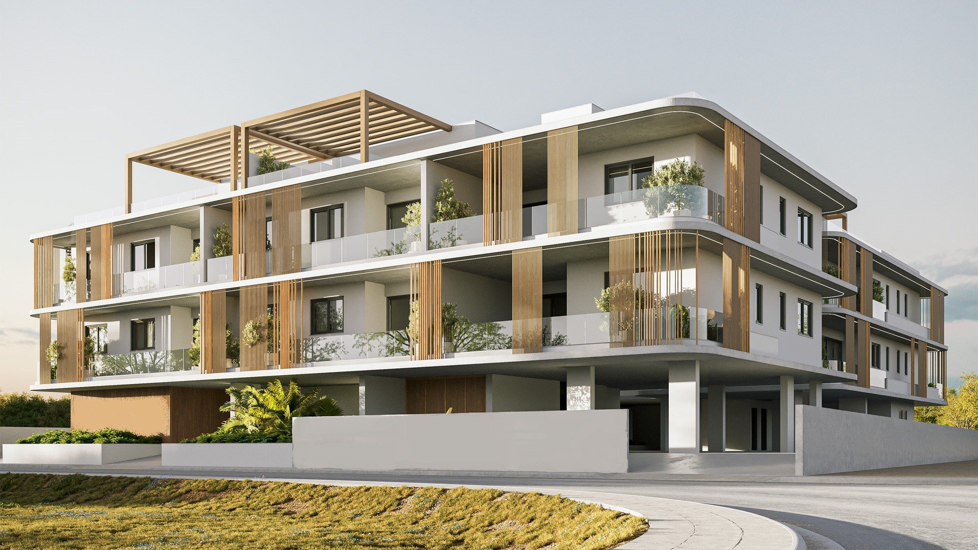 2 bedrooms Apartment in Livadia, Larnaka, Cyprus No. 47942