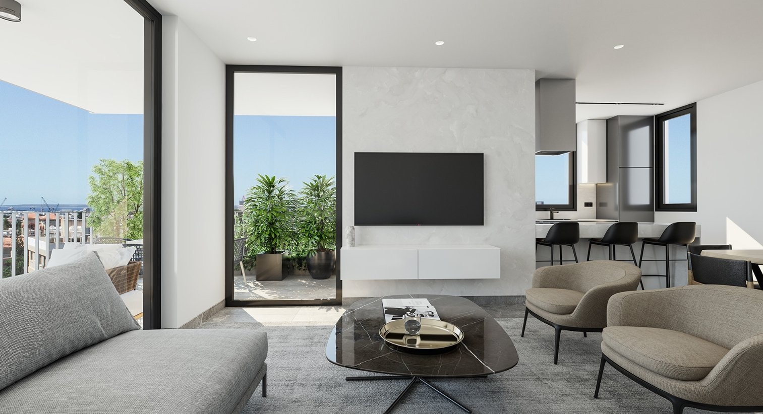 2 chambres Appartement à Apostolos Andreas, Limassol, Chypre No. 56227
