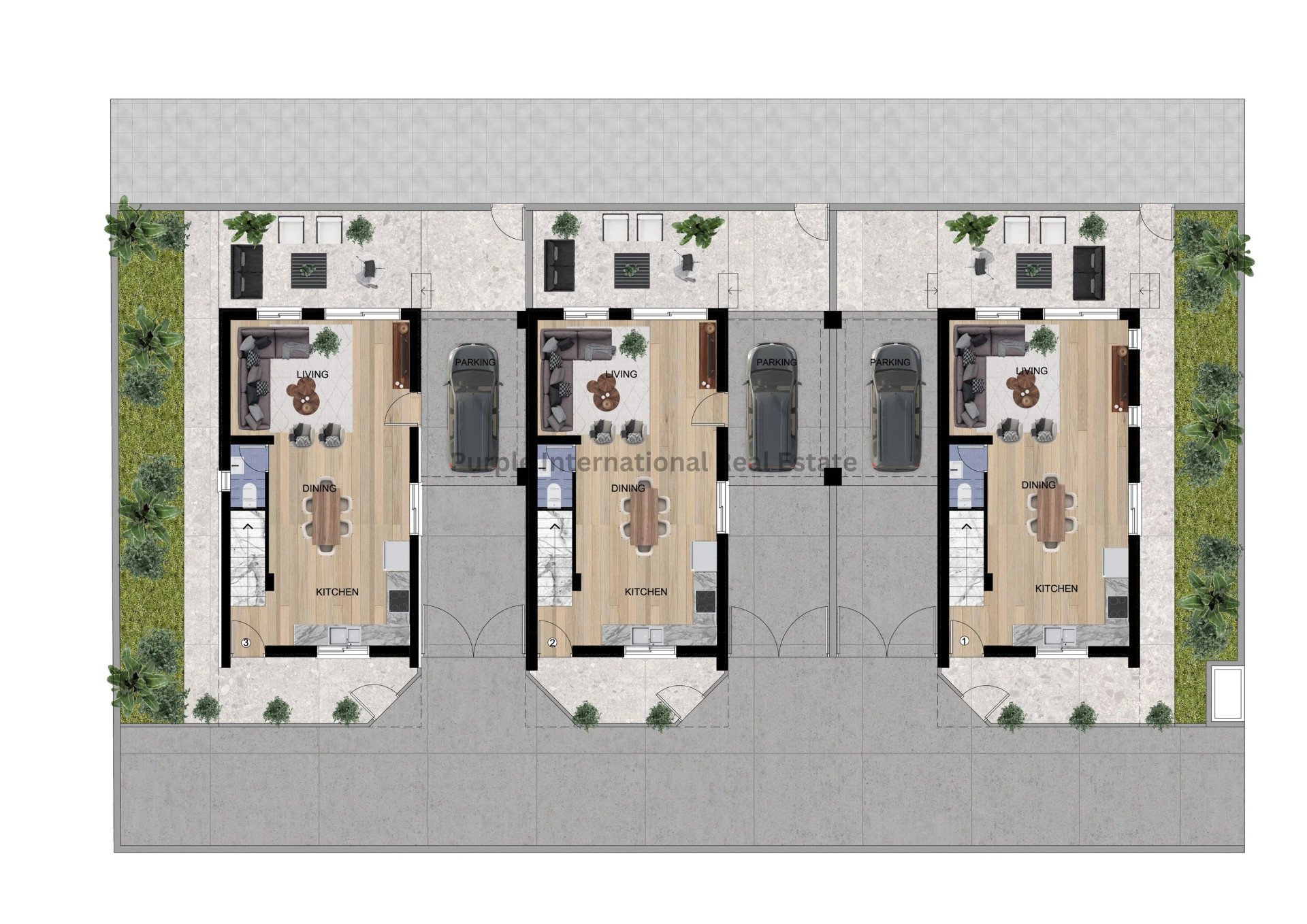 3 bedrooms Villa in Oroklini, Larnaka, Cyprus No. 52412