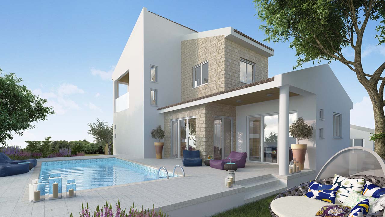 3 dormitorios Bungalow en Pissouri Forest Park Pissouri, Limassol, Chipre No. 23764