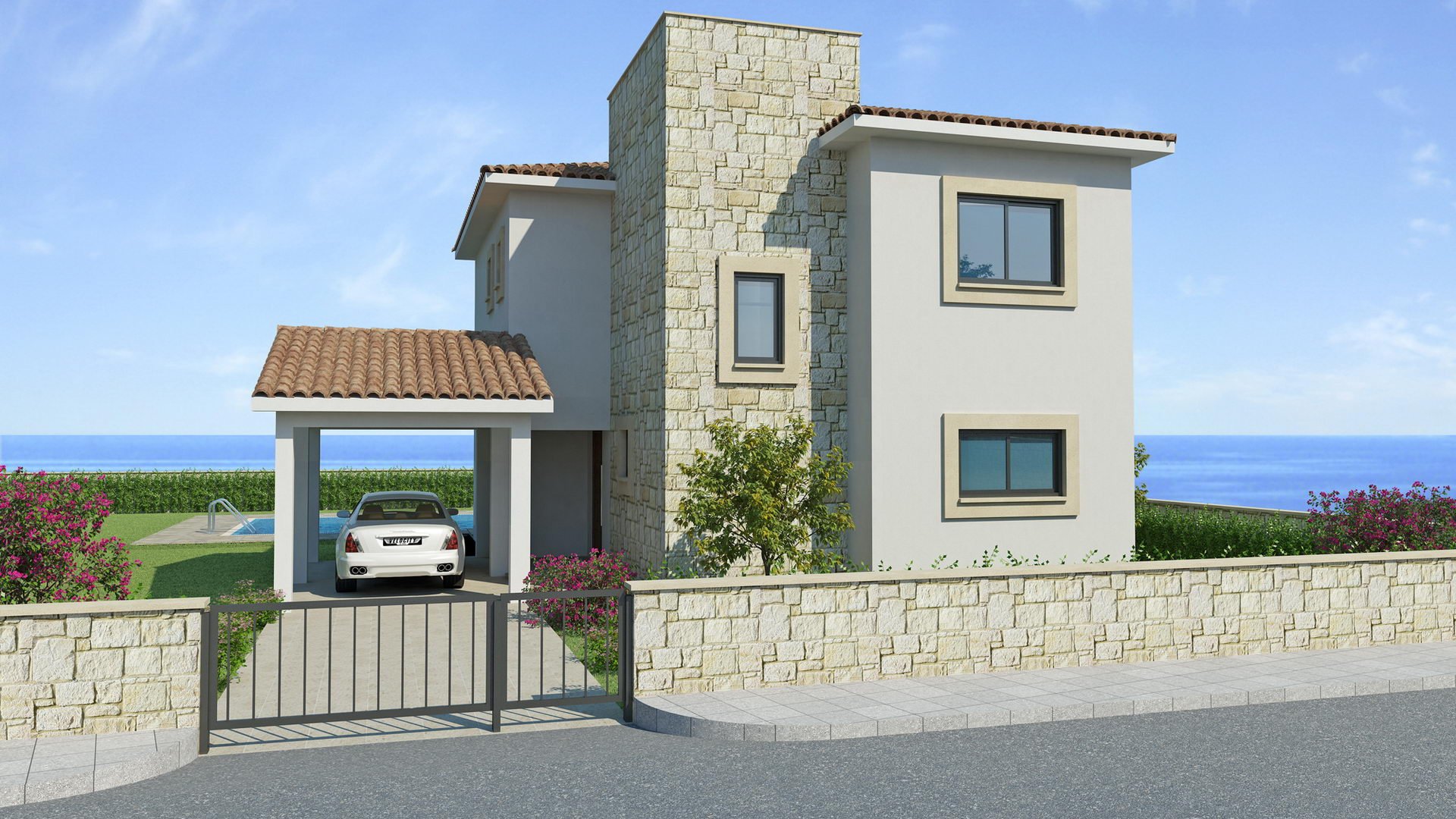 Peyia Coastal Villas à Pegeia, Paphos, Chypre No. 5374