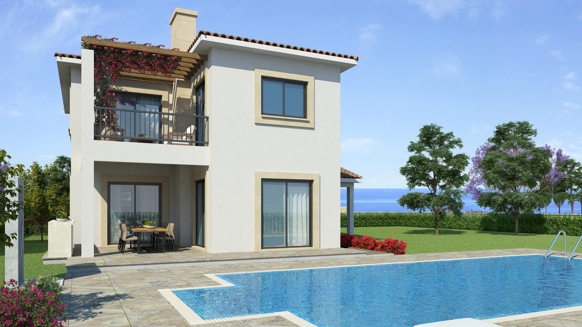 Peyia Coastal Villas à Pegeia, Paphos, Chypre No. 5374
