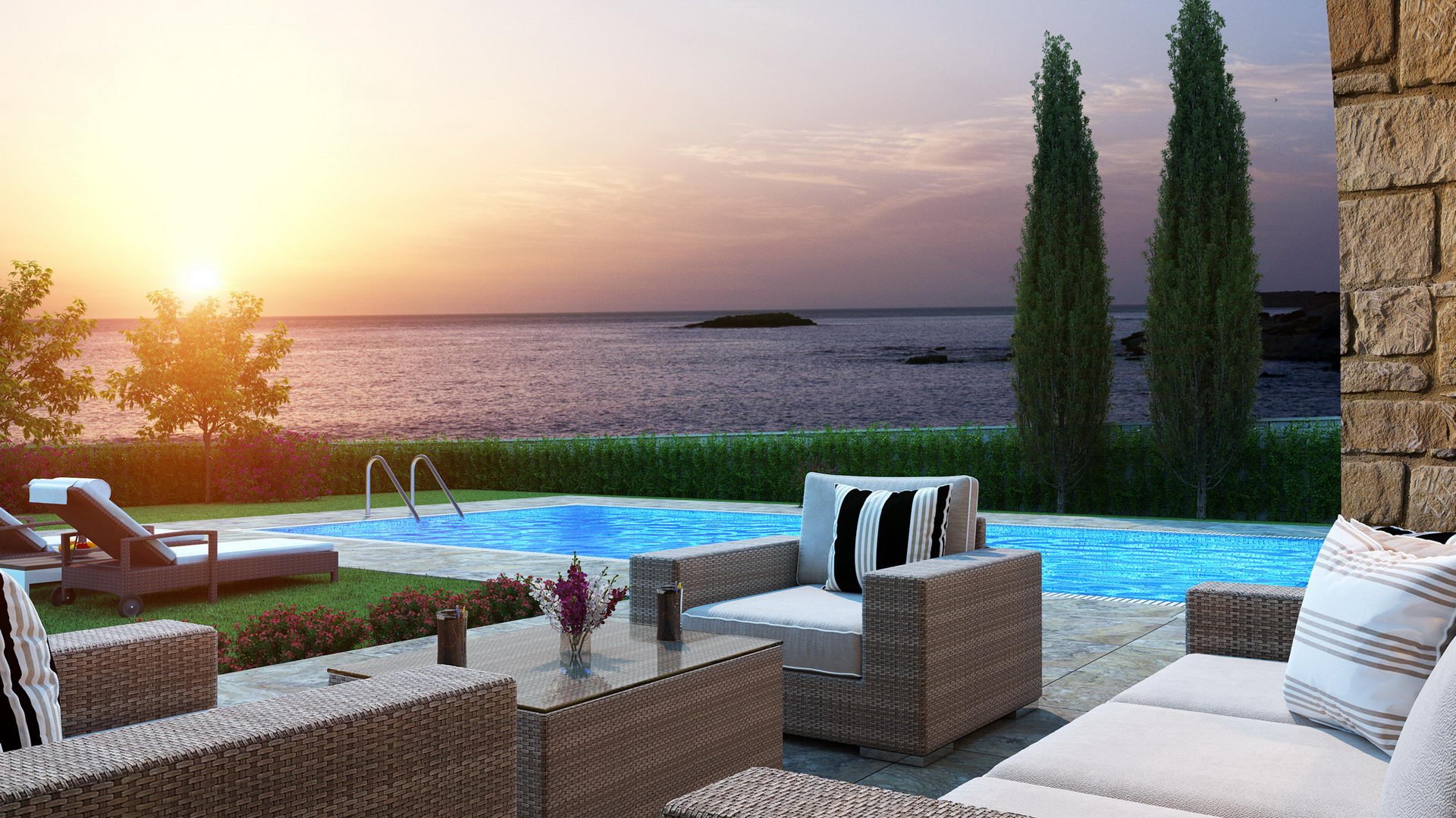 Peyia Coastal Villas à Pegeia, Paphos, Chypre No. 5374