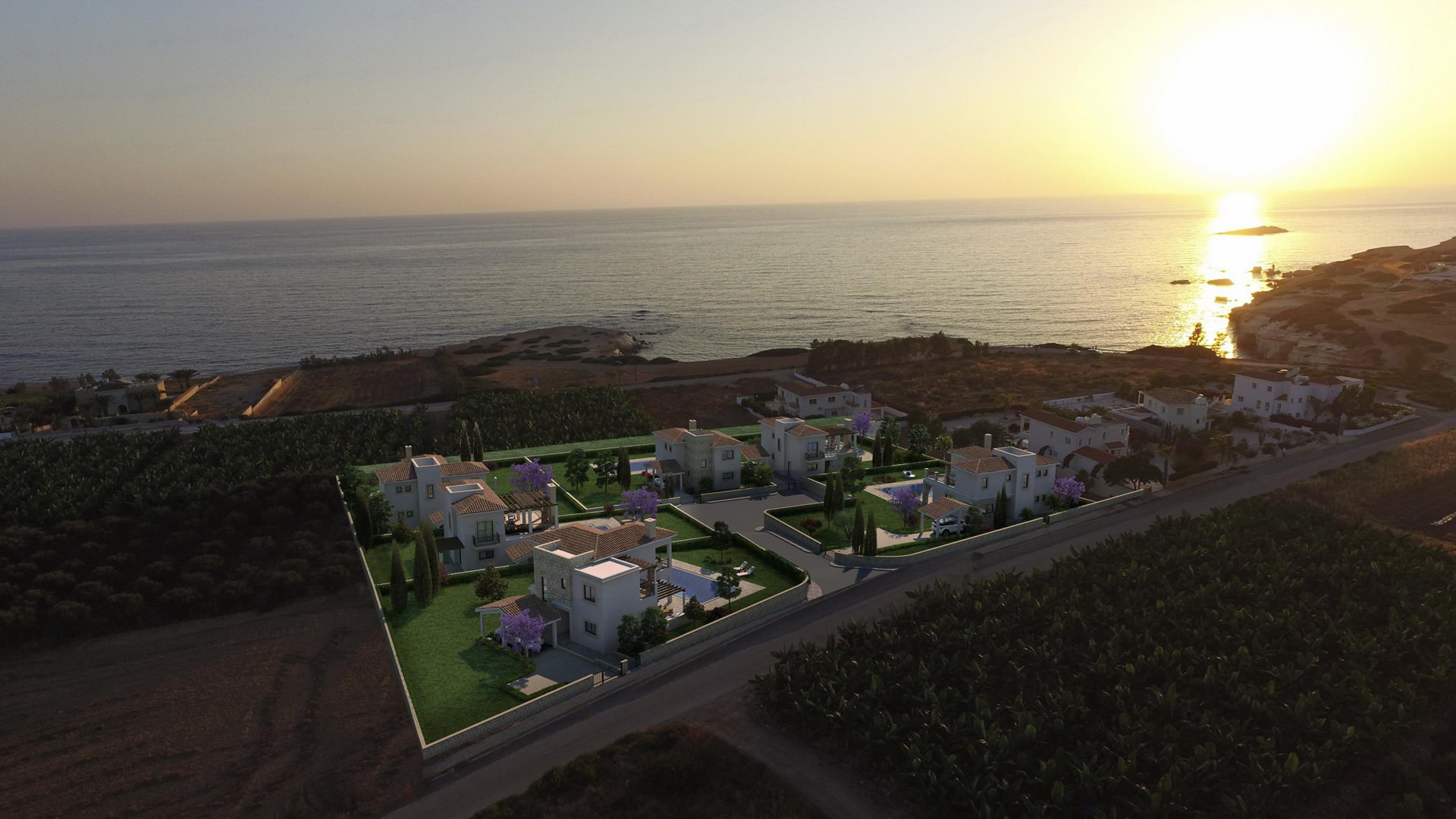 Peyia Coastal Villas à Pegeia, Paphos, Chypre No. 5374