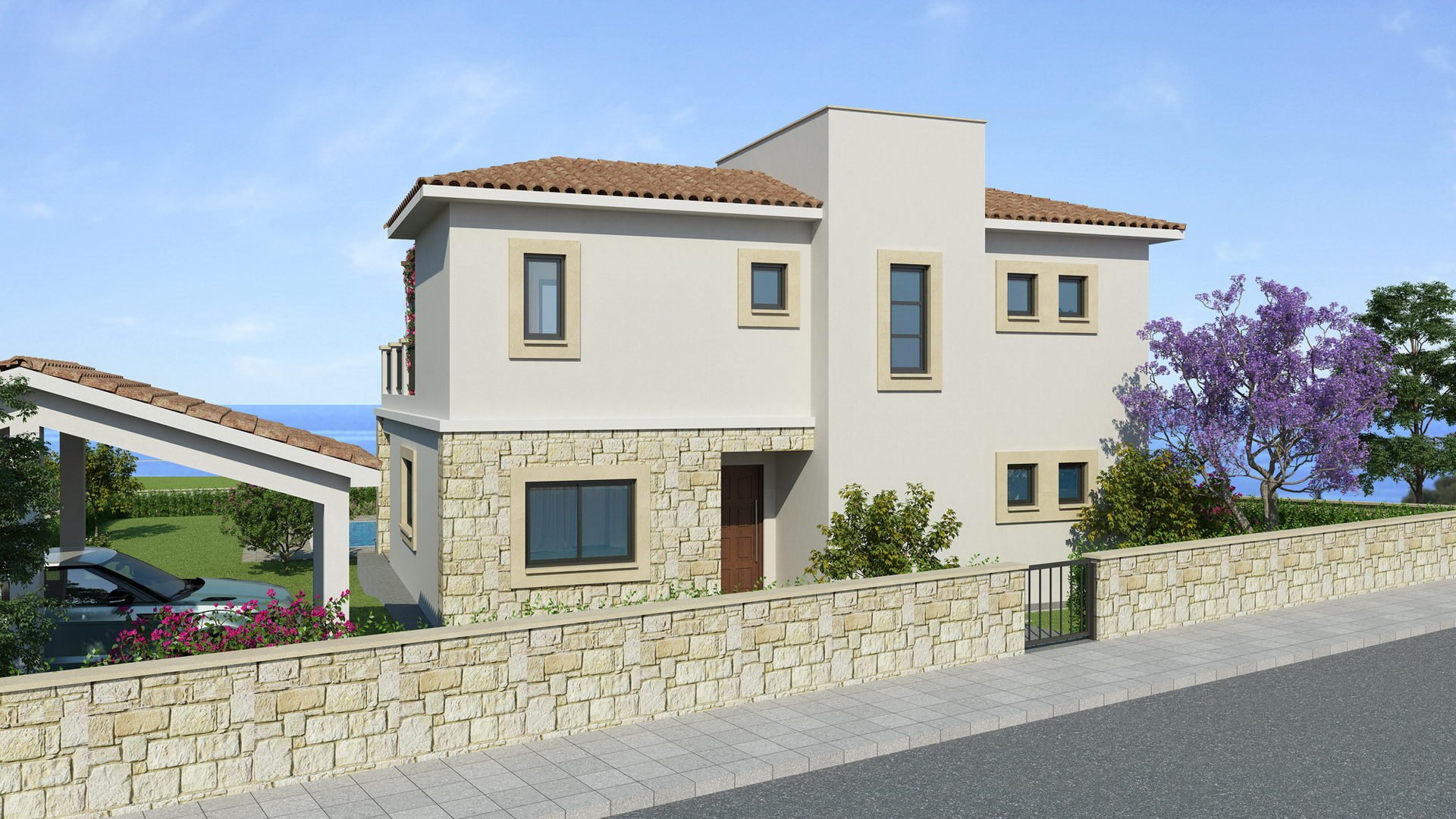 Peyia Coastal Villas à Pegeia, Paphos, Chypre No. 5374