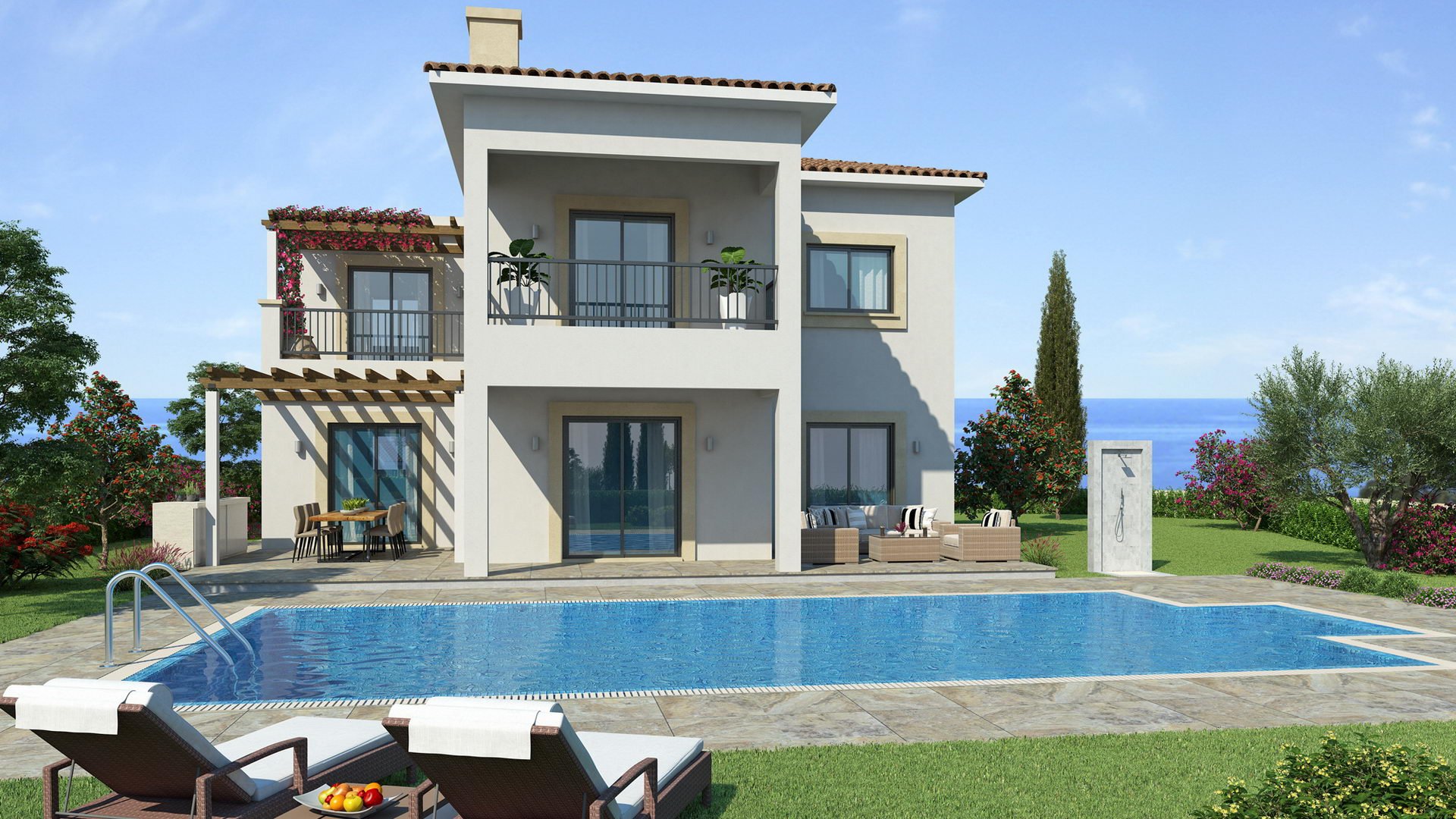 Peyia Coastal Villas à Pegeia, Paphos, Chypre No. 5374