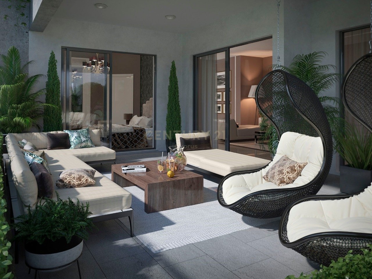 3 chambres Appartement à Germasogeia, Limassol, Chypre No. 55652