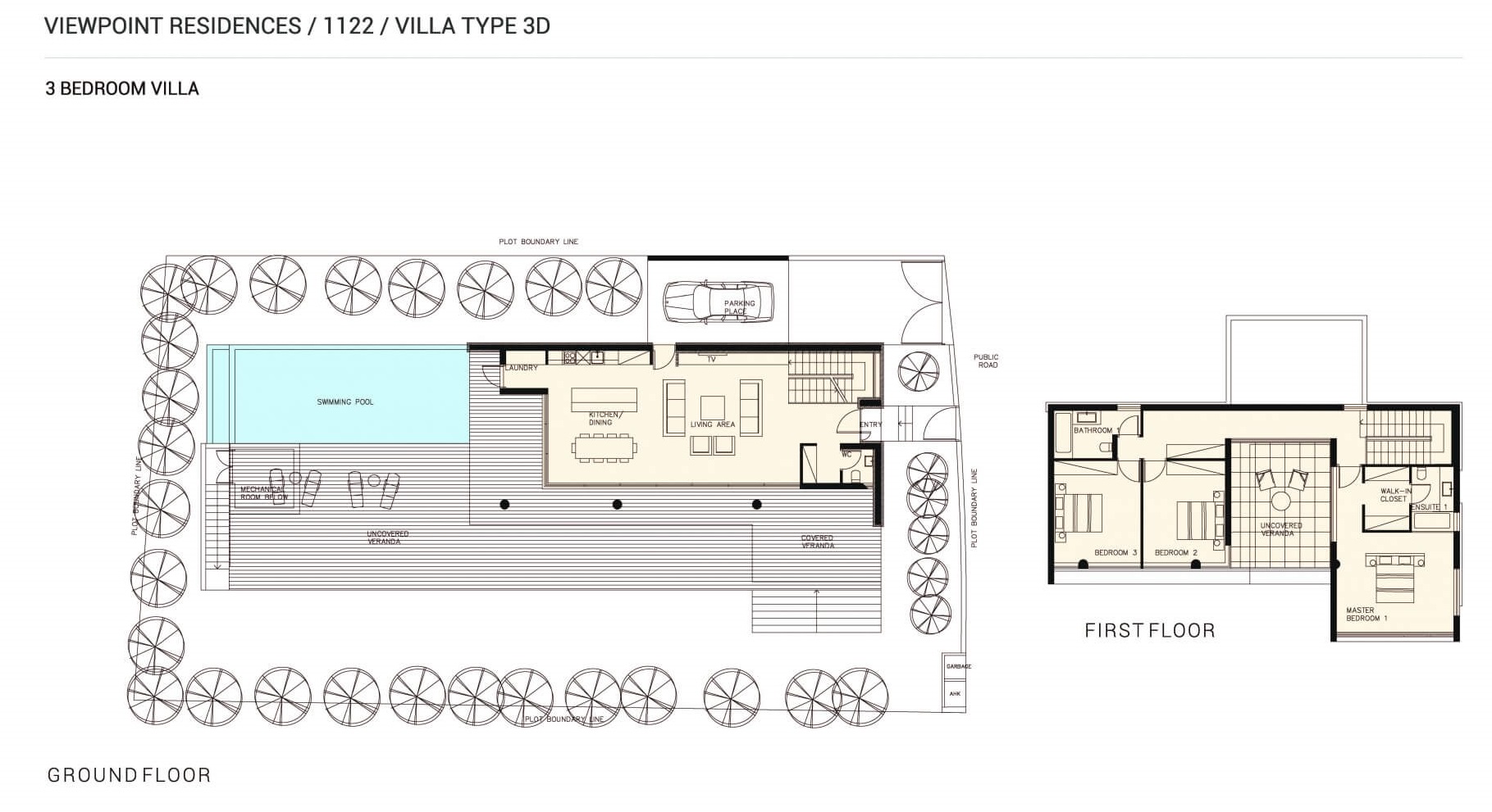 3 bedrooms Villa in Viewpoint Hills Pegeia, Paphos, Cyprus No. 5568