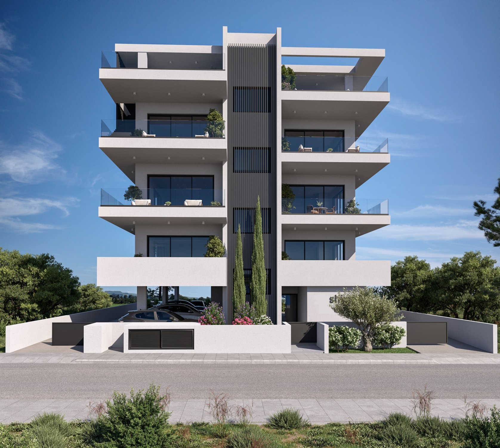 3 dormitorios Apartamento en Mesa Geitonia, Limassol, Chipre No. 49504