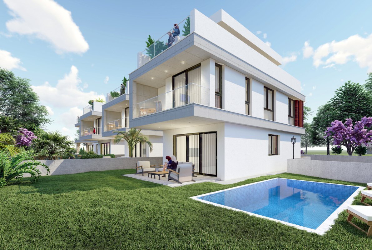 4 rooms Villa in Larnaca, Larnaka, Cyprus No. 38974
