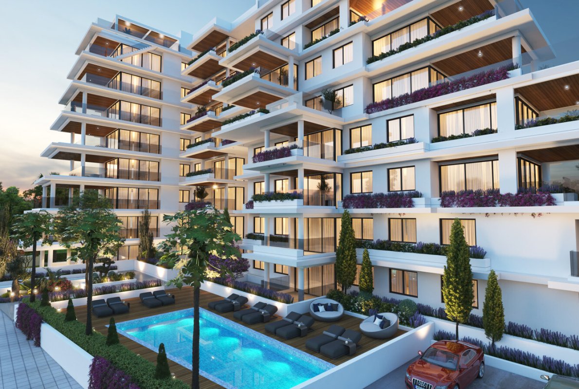 3 habitaciones Apartamento en Larnaca, Larnaka, Chipre No. 38975