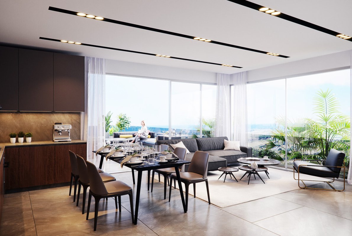3 habitaciones Apartamento en Larnaca, Larnaka, Chipre No. 38975