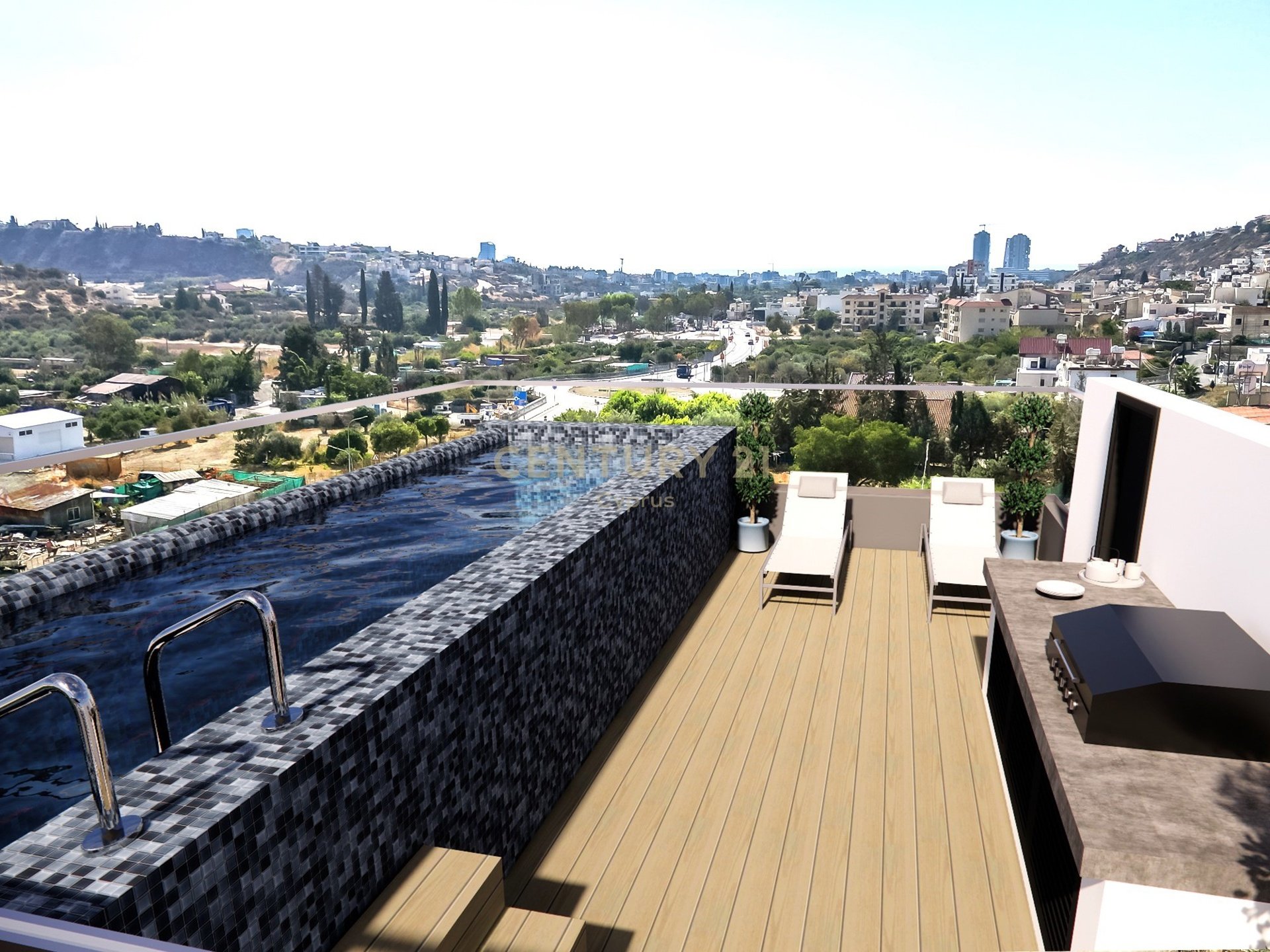 2 bedrooms Penthouse in Germasogeia, Limassol, Cyprus No. 55200