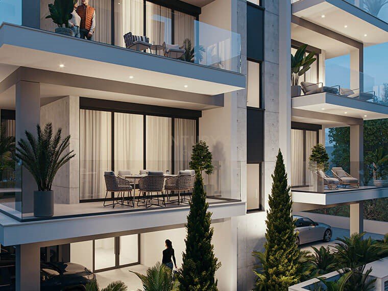 2 chambres Penthouse à Limassol, Chypre No. 35471