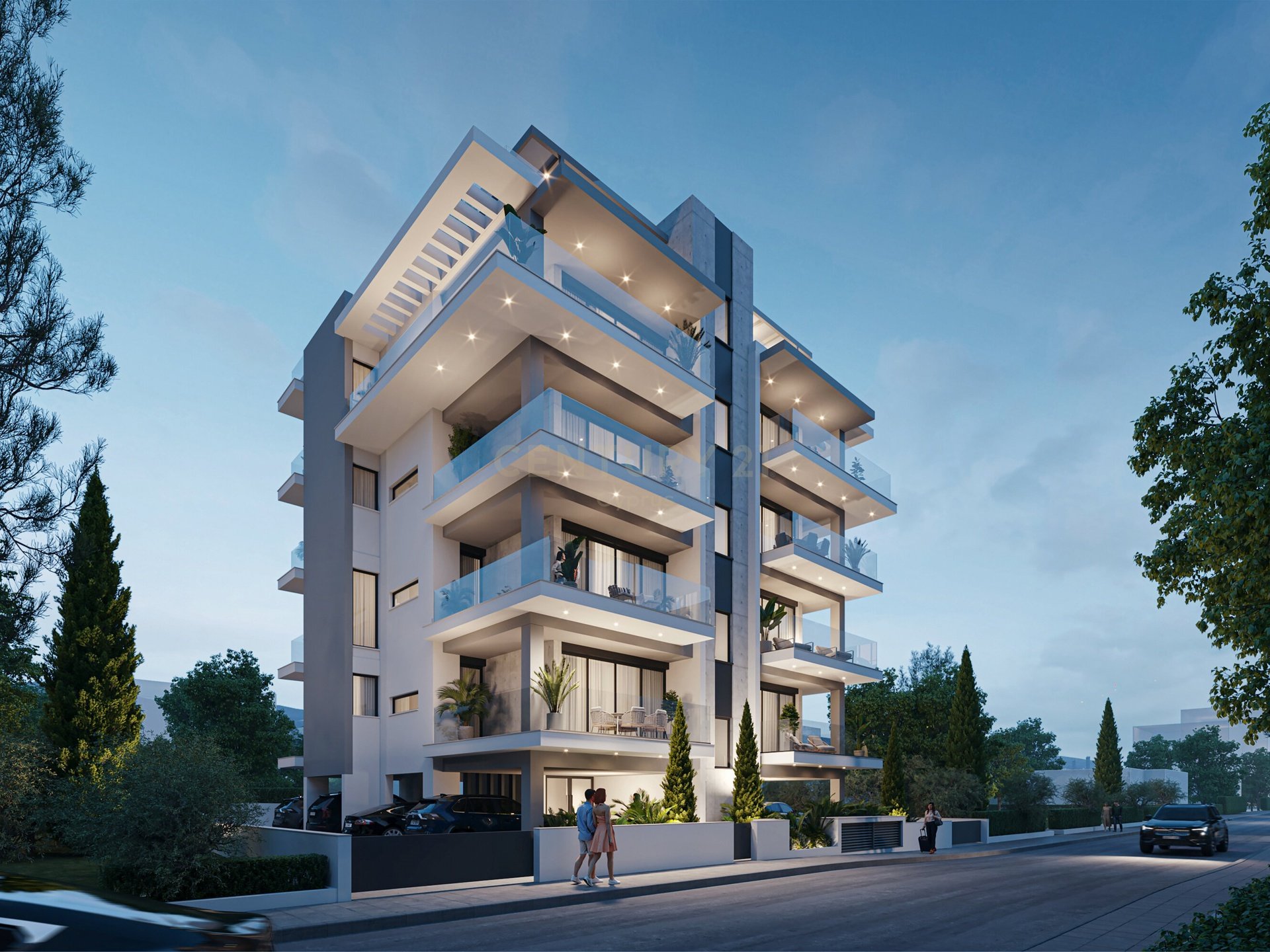 2 chambres Penthouse à Limassol, Chypre No. 35471
